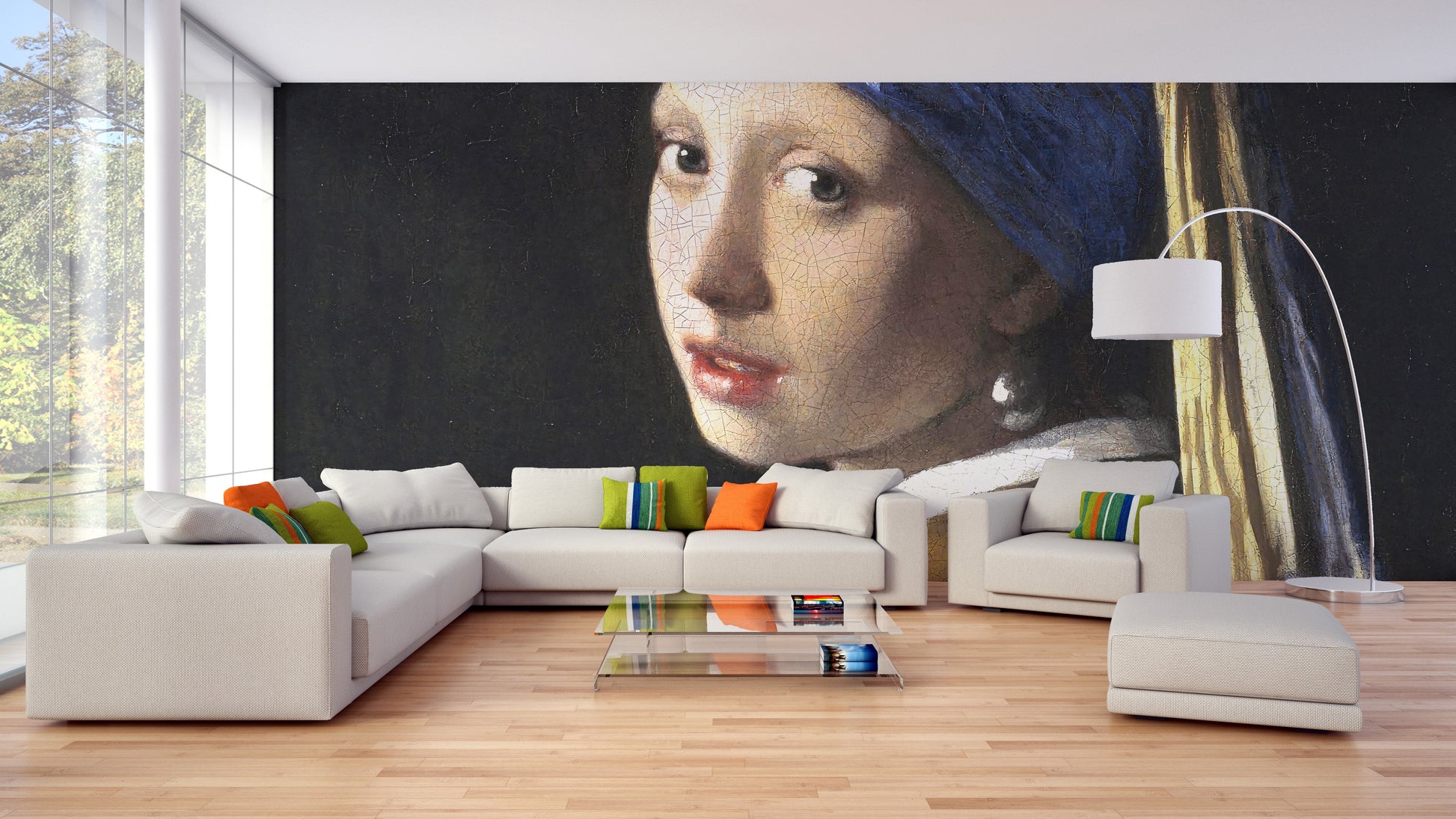 Girl Pearl Earring Wallpaper Murals - Giffywalls