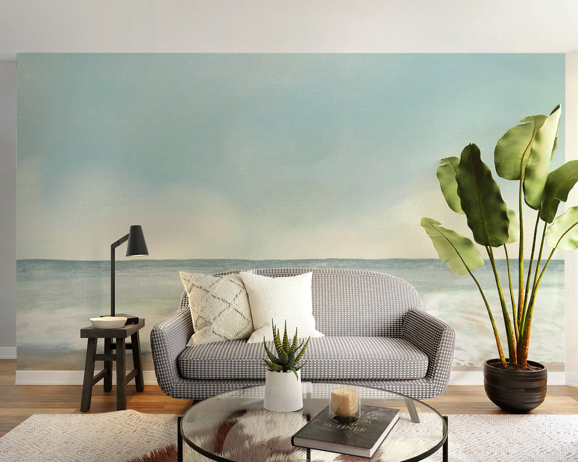 Serene Seashore Serenade Mural Wallpaper