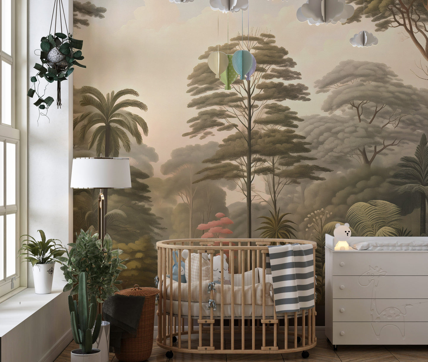 Exotic Arboretum Wallpaper Mural - Giffywalls