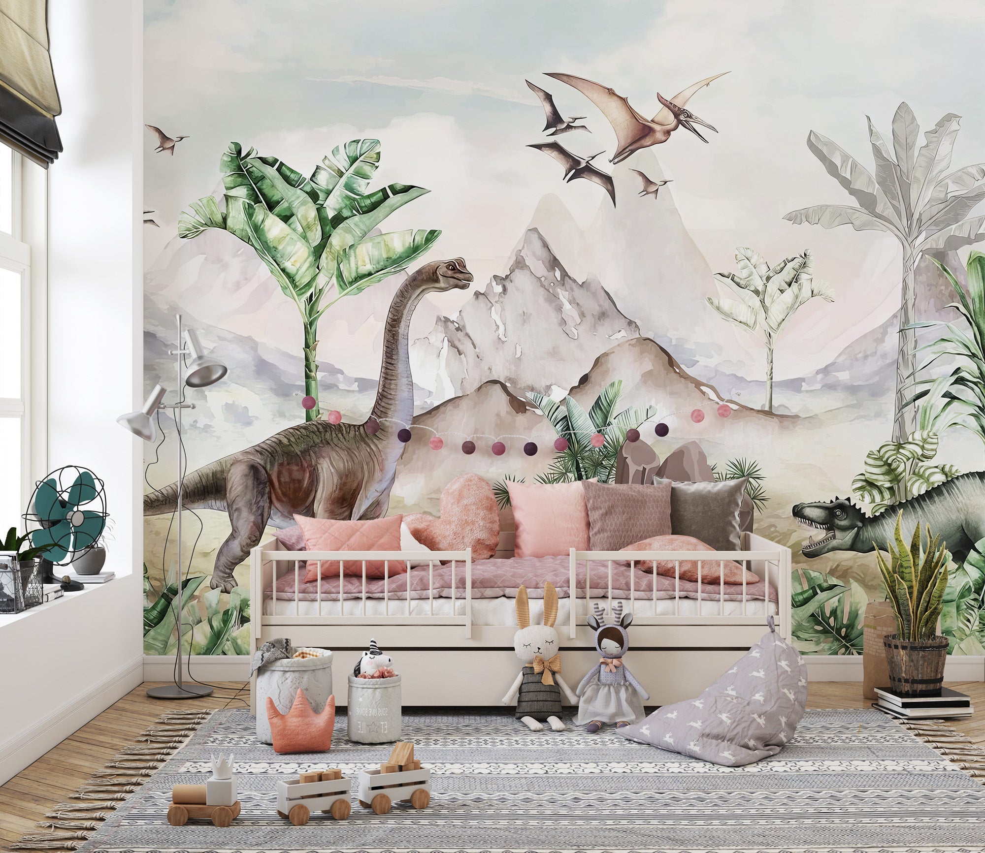 Cretaceous Chronicles Wall Mural - Giffywalls