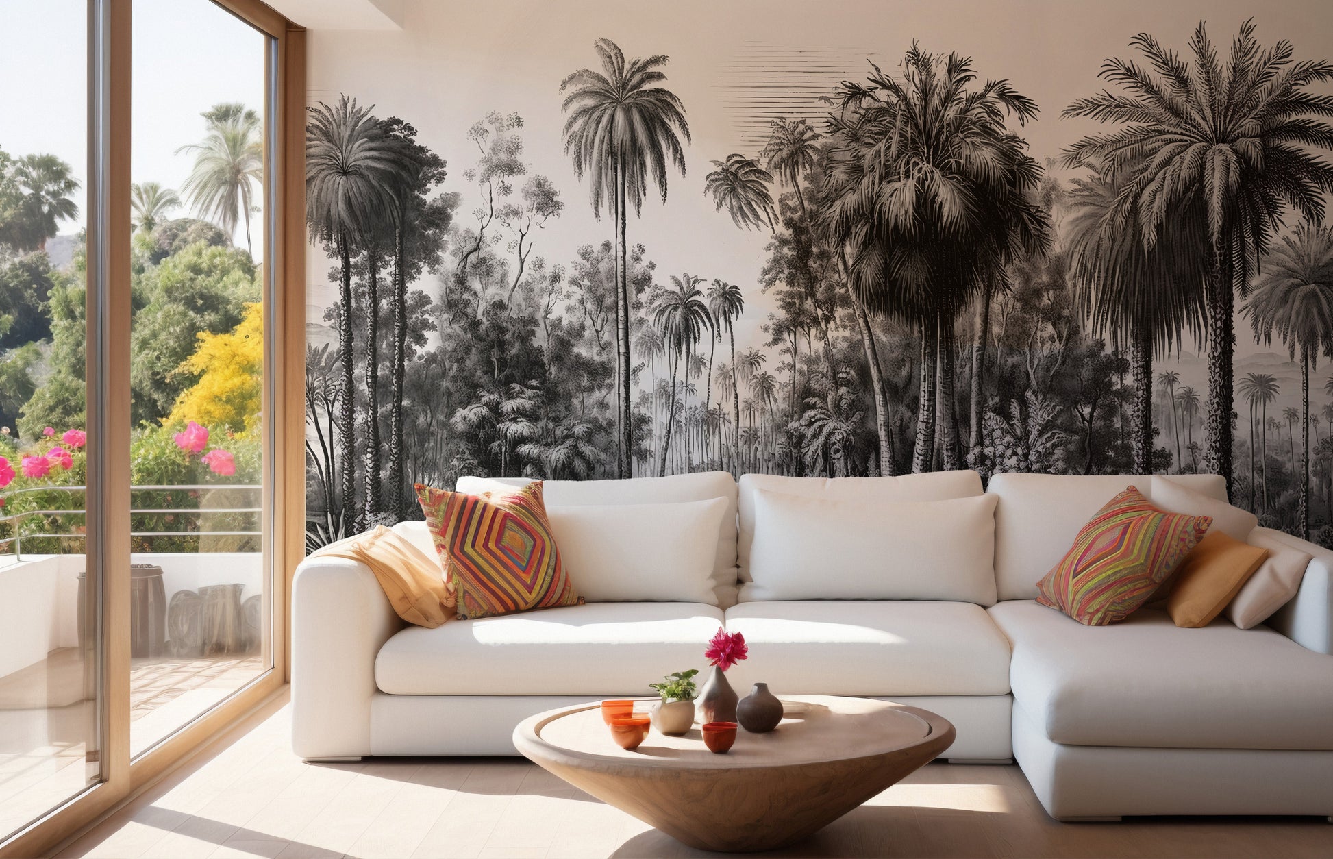 Eucalyptus Black Trees Wallpaper Murals - Giffywalls