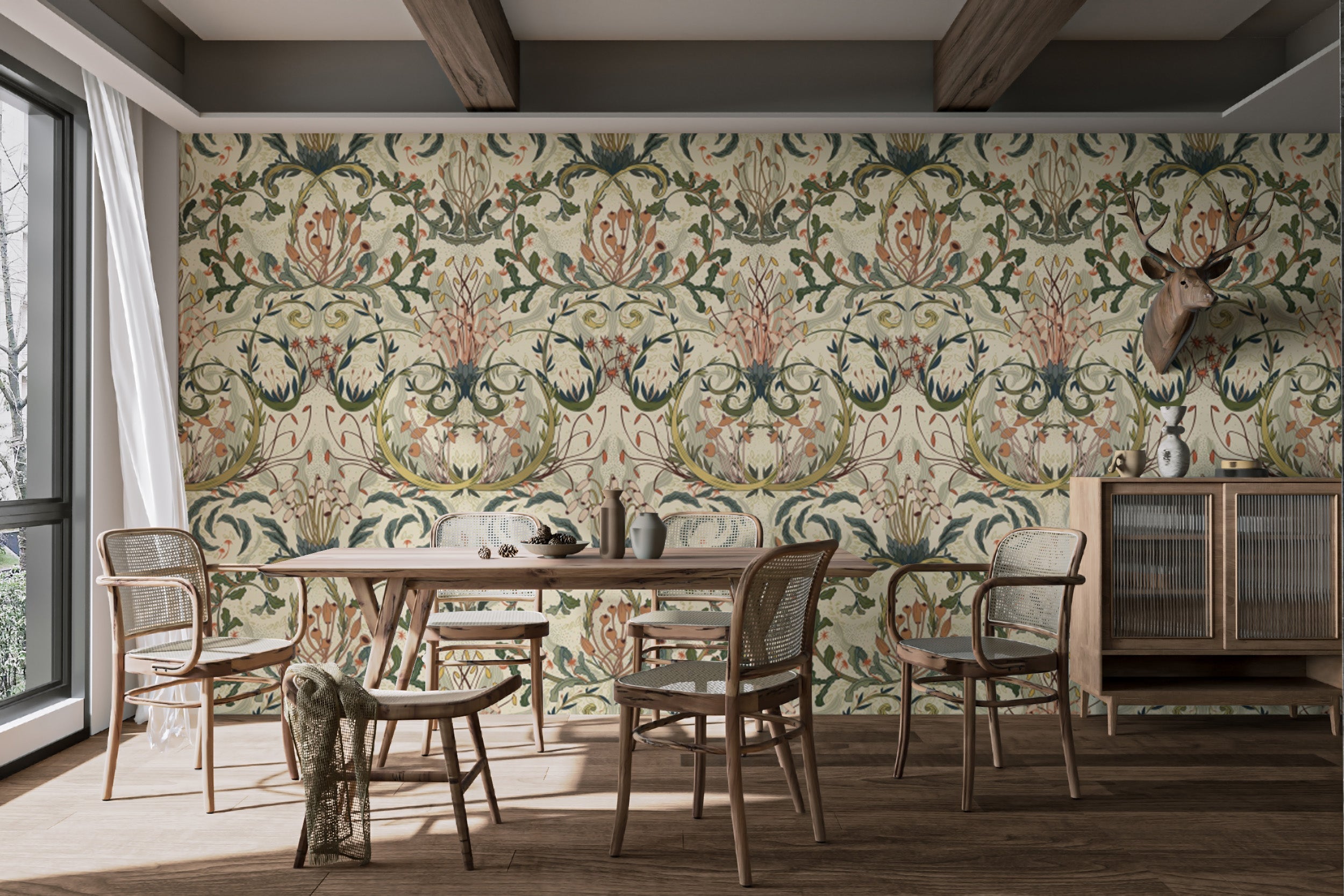 Enchanted Forest Tapestry wallpaper for a magical wall makeover