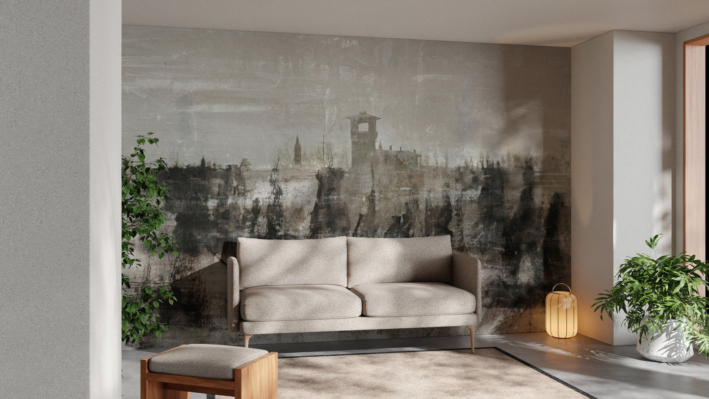 Inked Ruins Wallpaper Murals - Giffywalls