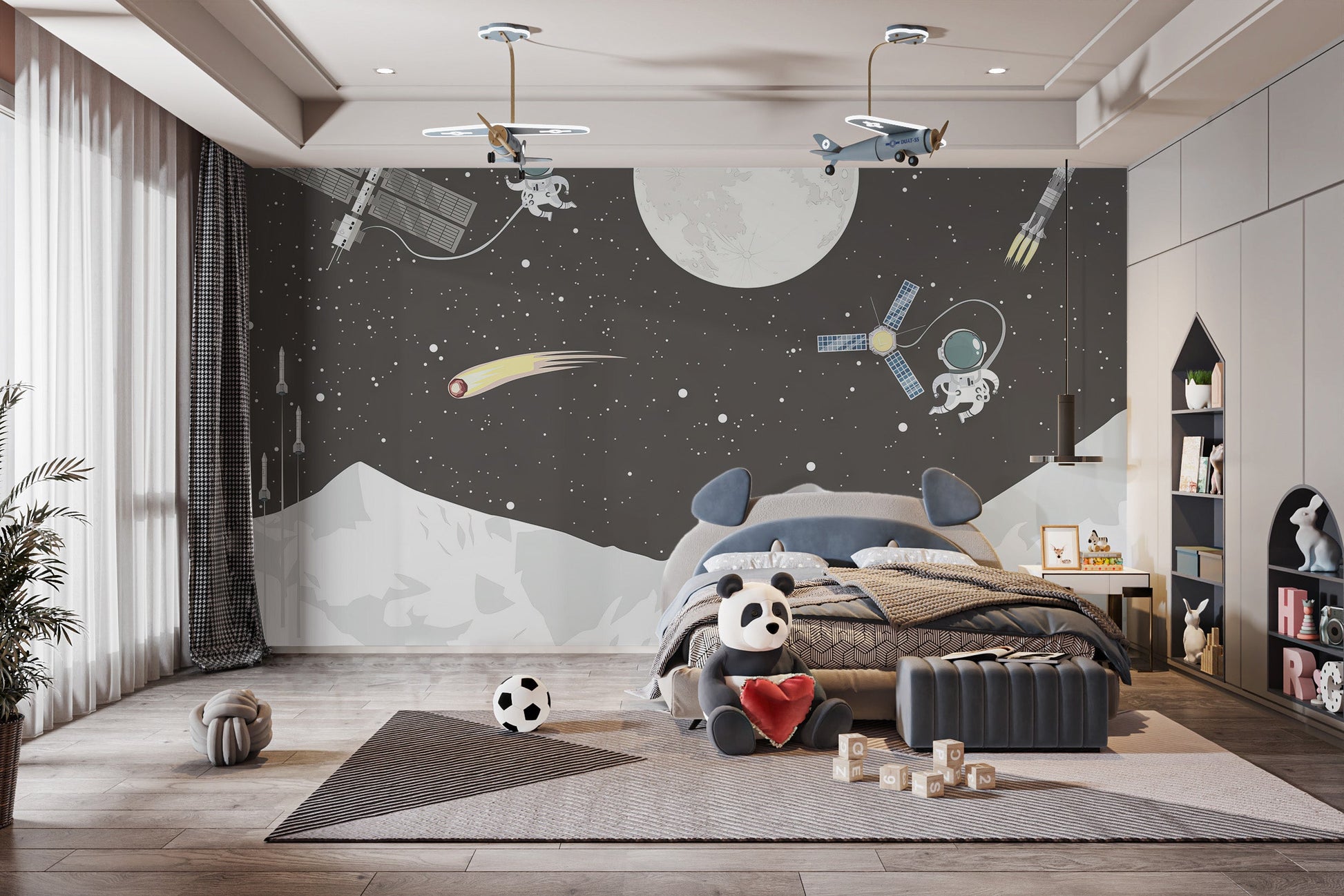 Galactic Gourmet Wall Mural - Giffywalls