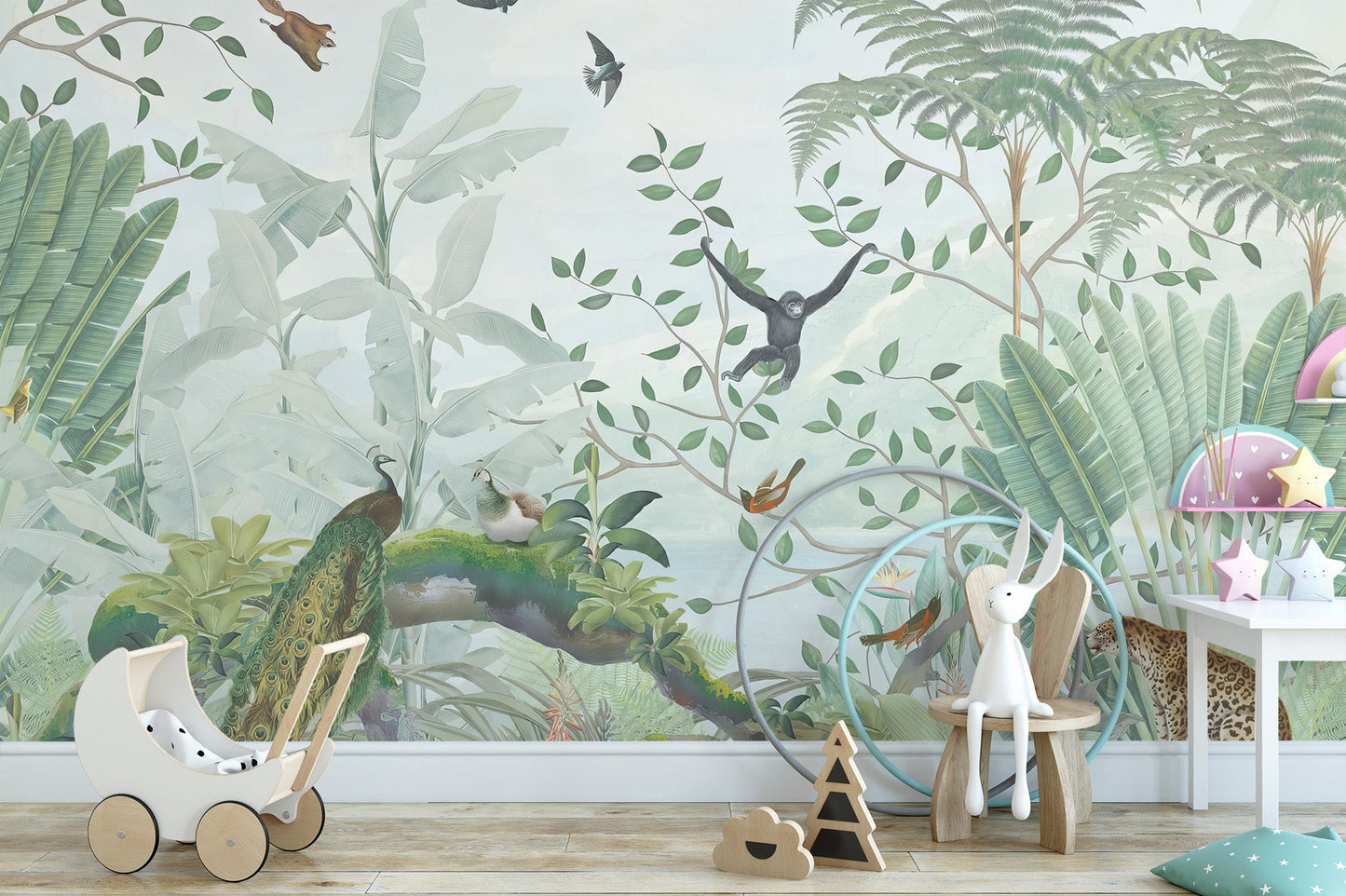 Tropical Paradise Wall Mural - Giffywalls