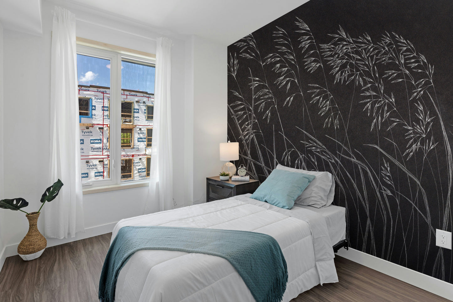 Dark Artistic Reeds Wallpaper Murals - Giffywalls