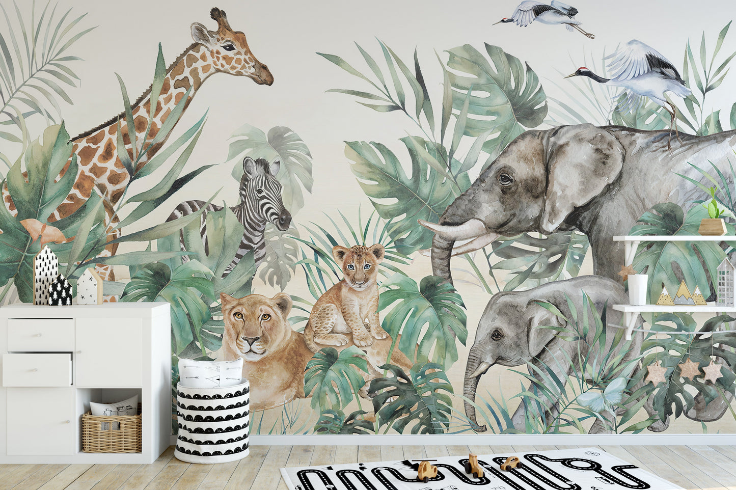 Kids Room Royal Animals Wallpaper Murals - Giffywalls