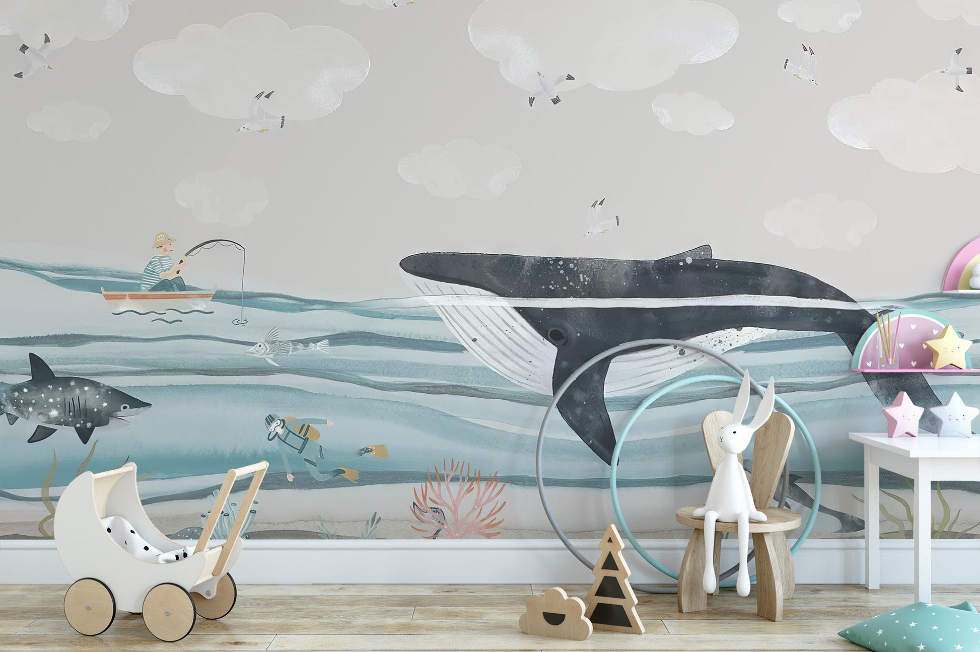 Whale Shark Wallpaper for Walls