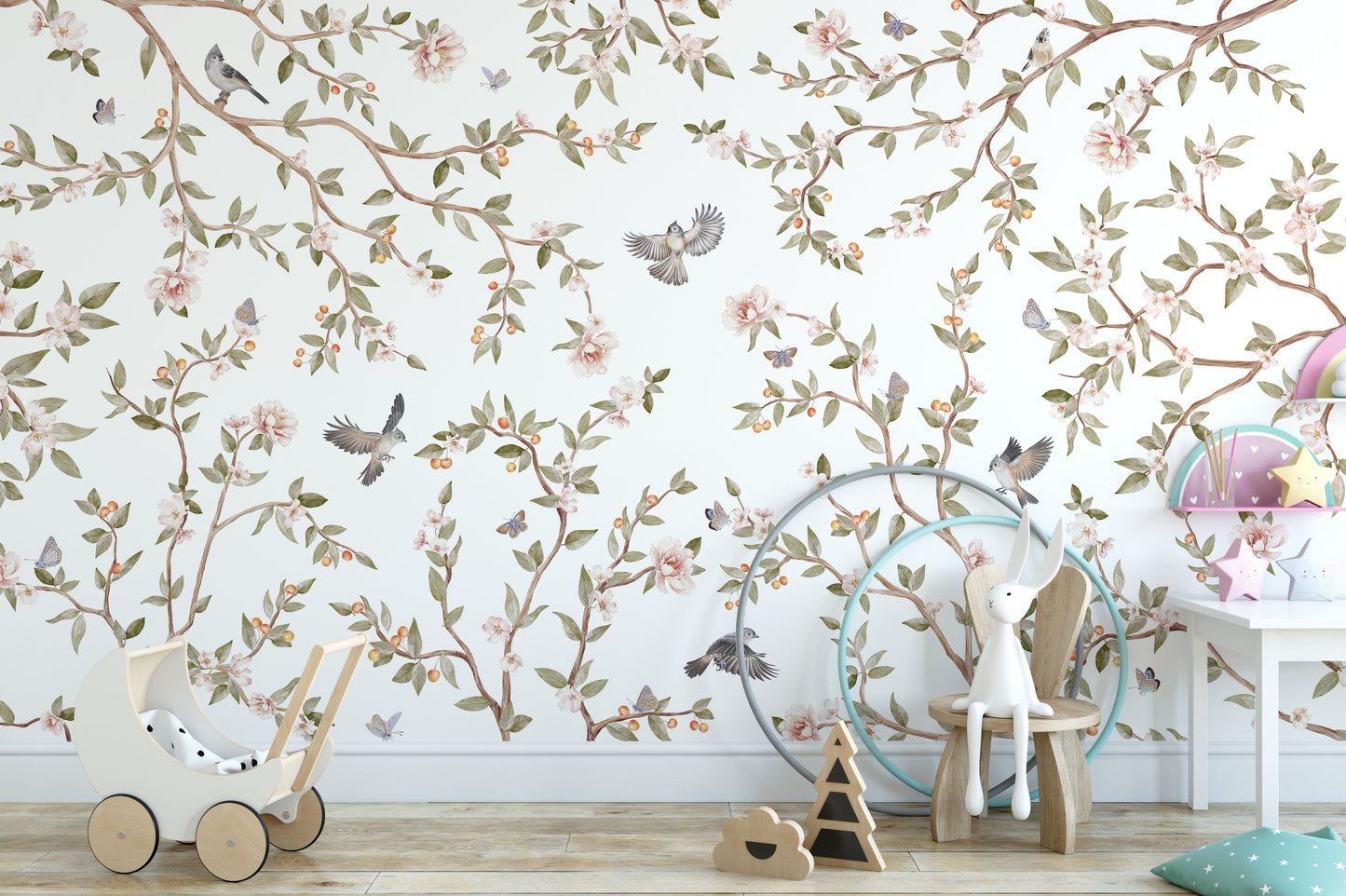 Summer Roses Wall Murals - Giffywalls