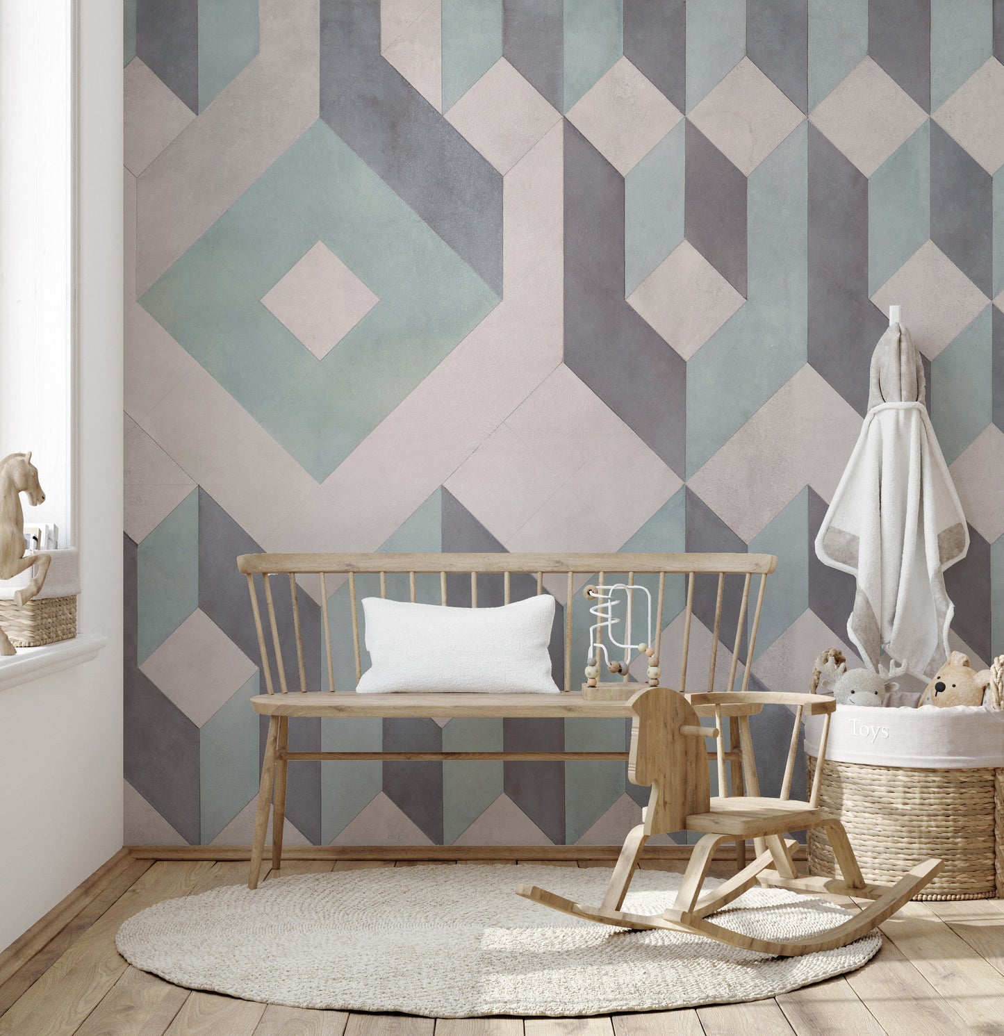 Linear Pattern Wallpaper Murals - Giffywalls