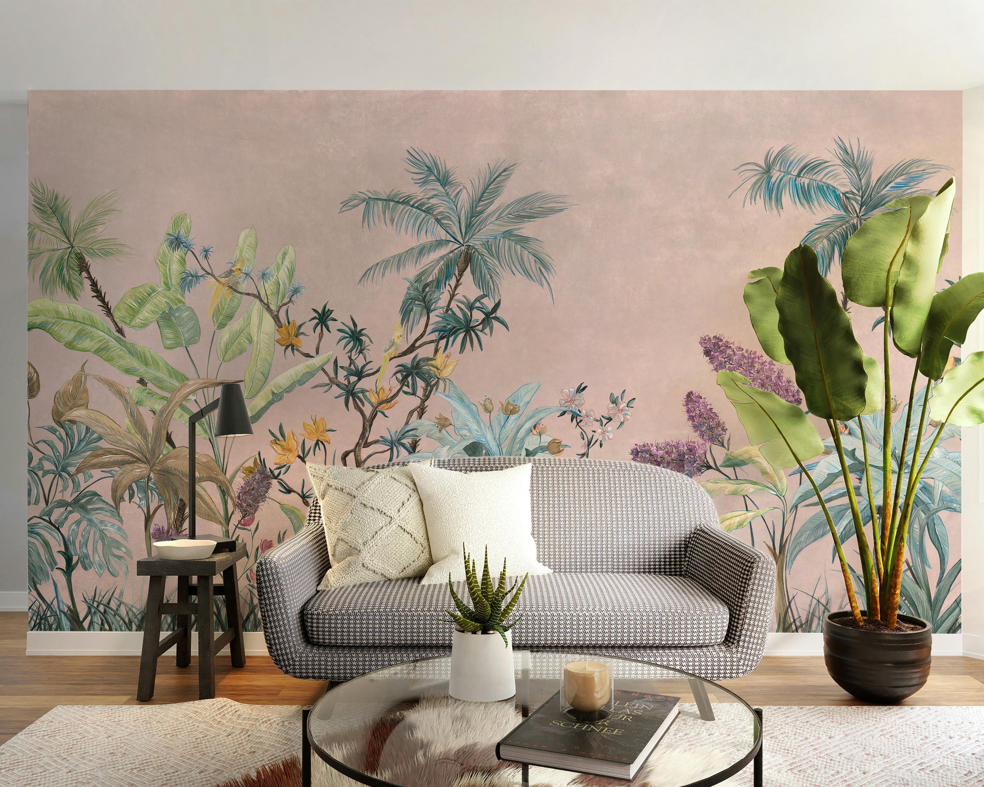 Boho Flowers Wallpaper Murals