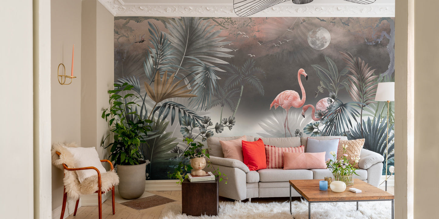 Monstera Leaves Wallpaper Murals - Giffywalls