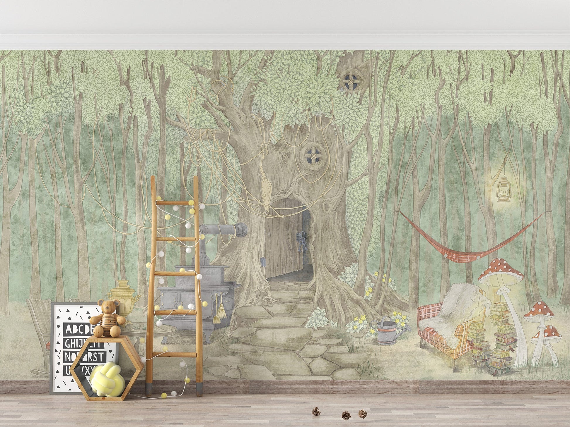 Fairyland Cascade Wall Mural - Giffywalls