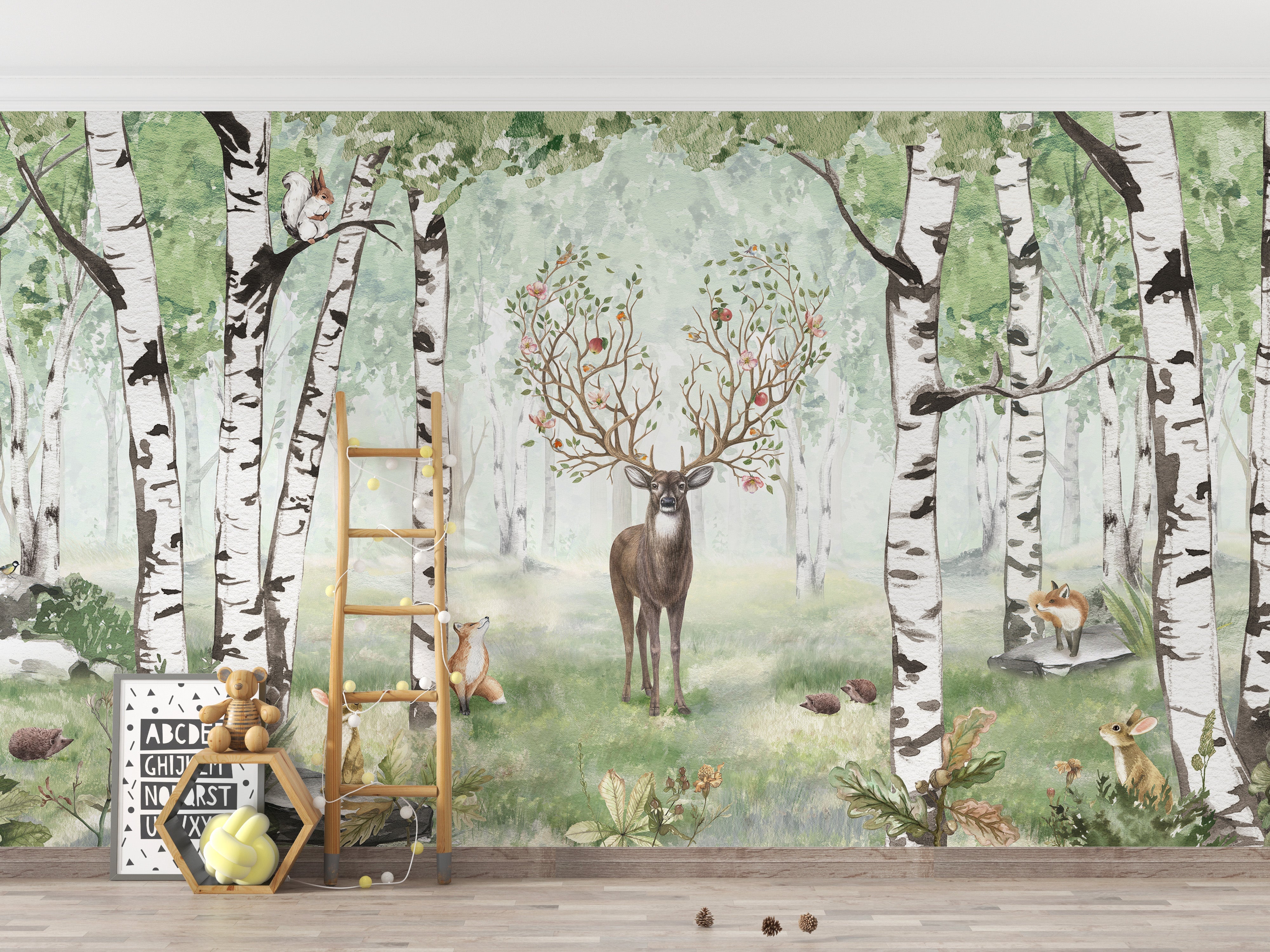 Amazing Antlers Summer Wallpaper For Wall - Giffywalls