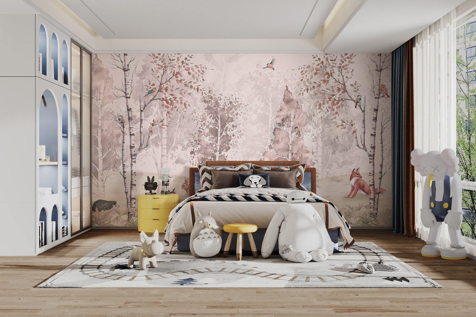 Frolic Forest Fables wallpaper in kids' havens