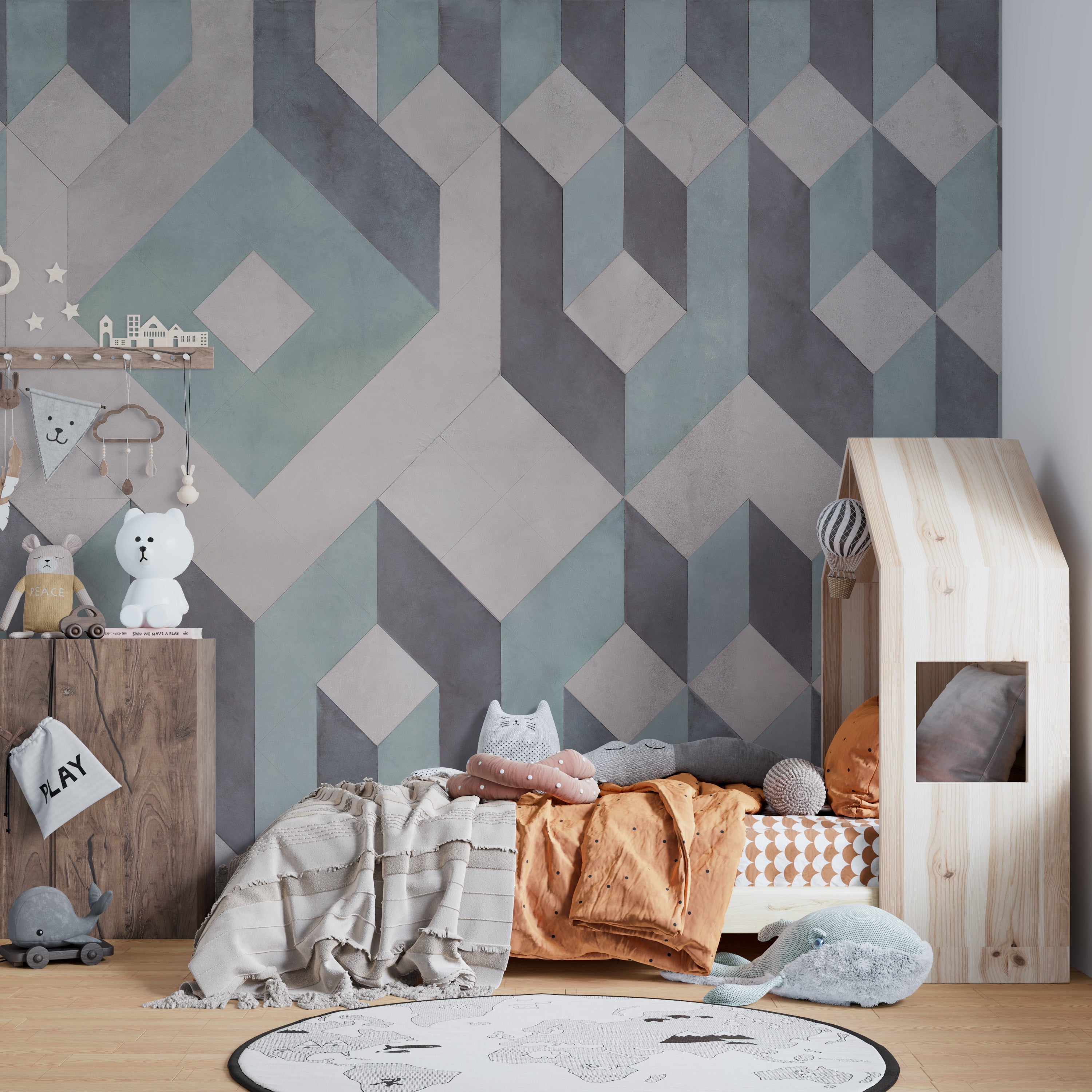 Linear Pattern Wallpaper Murals - Giffywalls