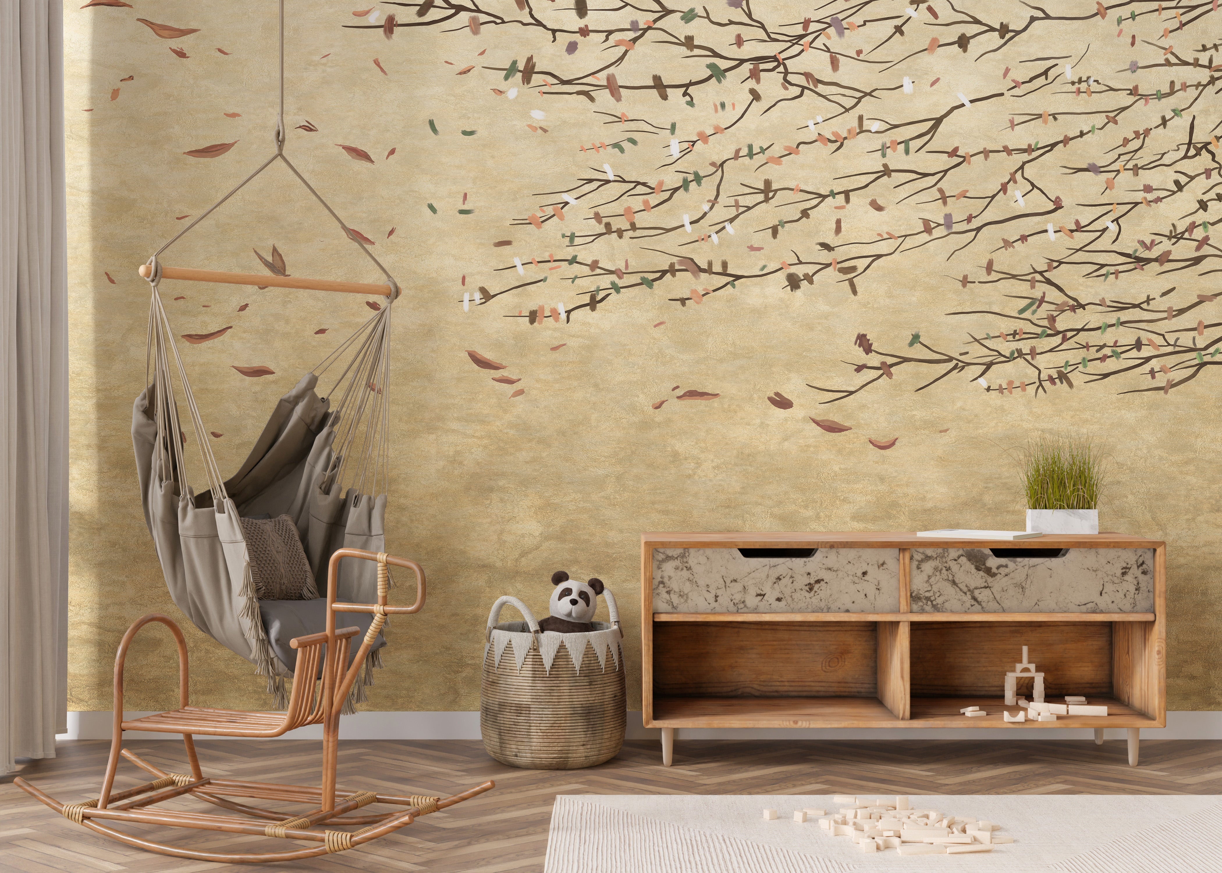 Delicate Cherry Blossoms Wallpaper Murals - Giffywalls