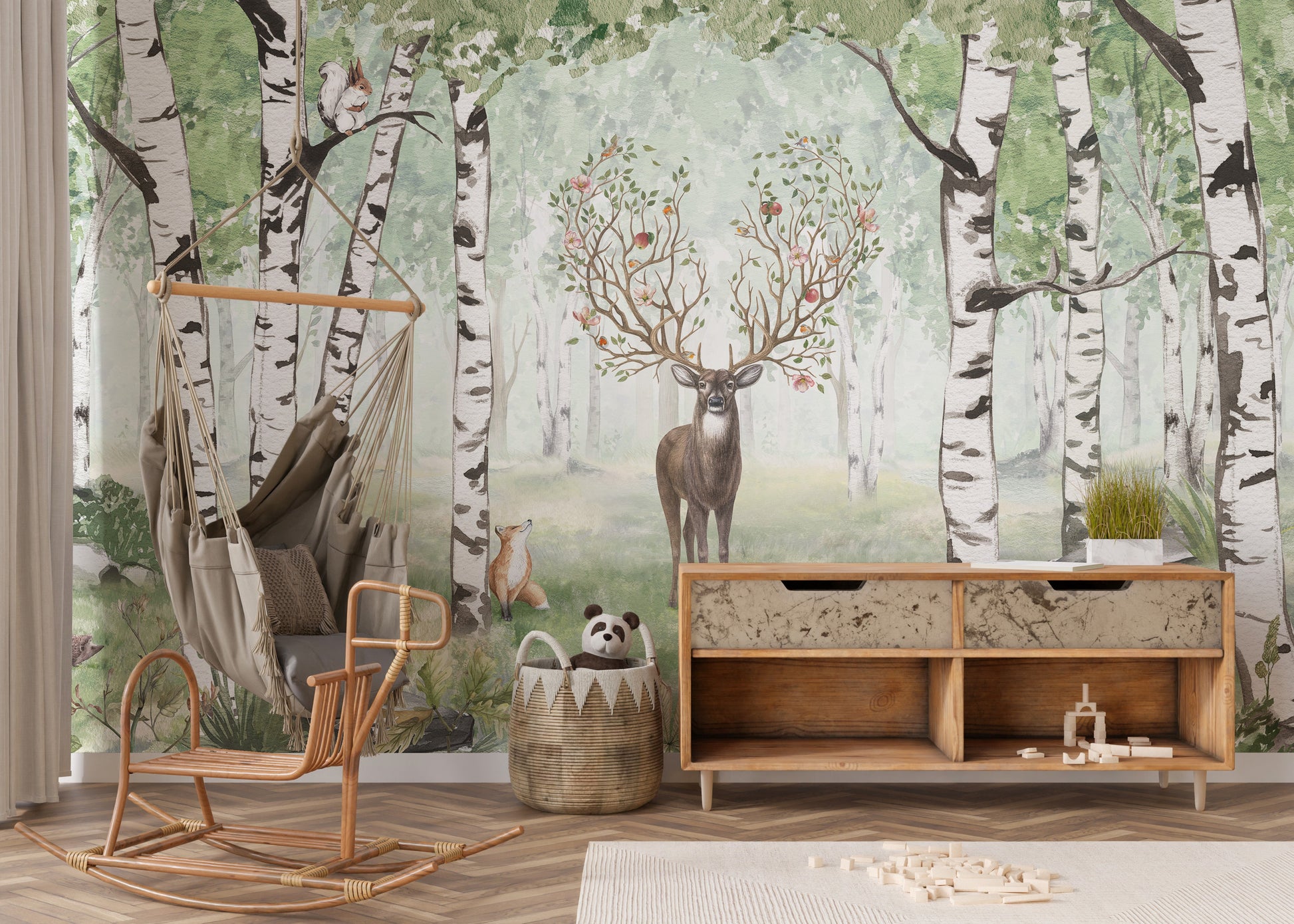 Amazing Antlers Summer Wallpaper For Wall - Giffywalls