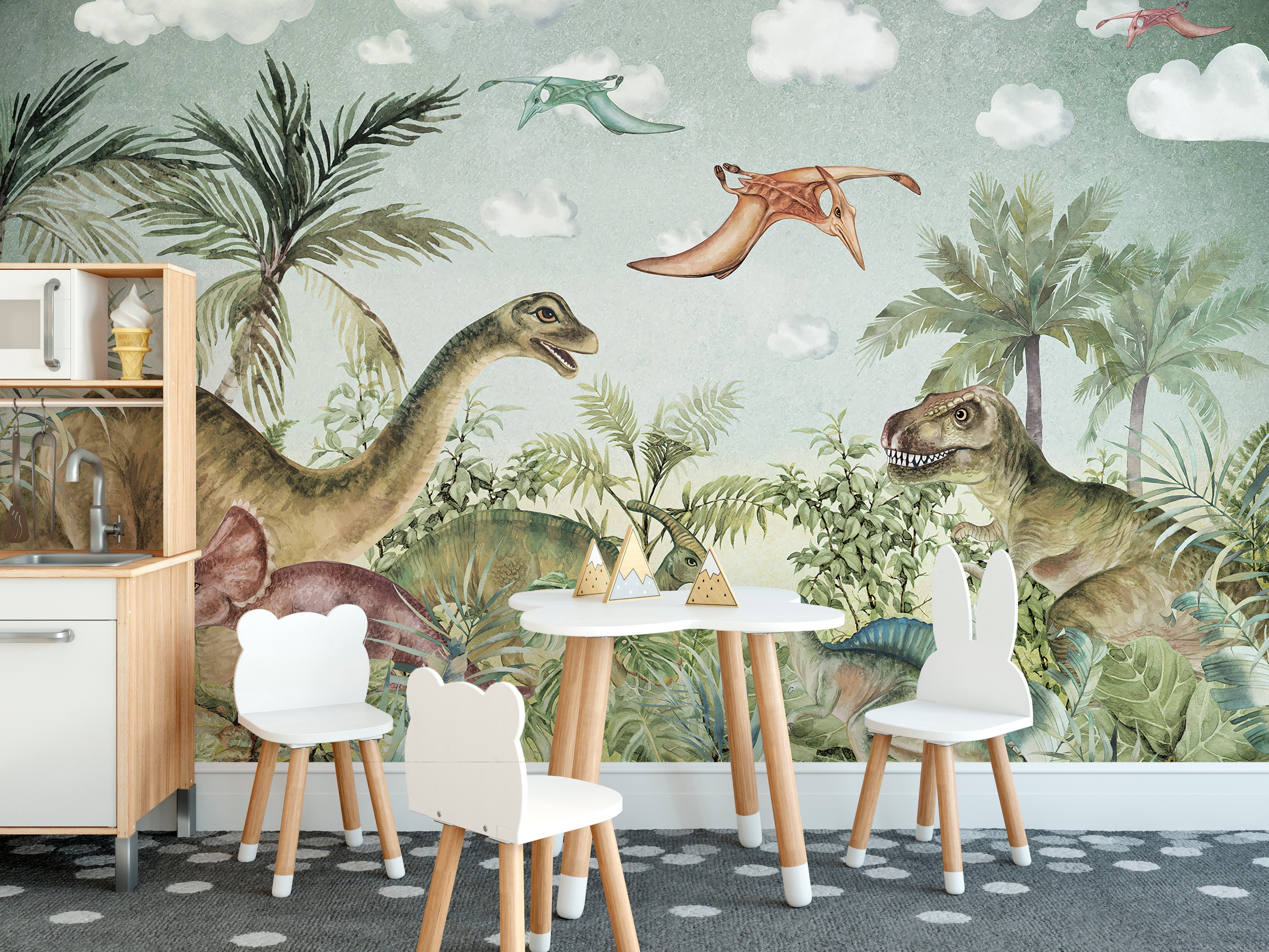 Immemorial Jurassic Wallpaper Murals - Giffywalls