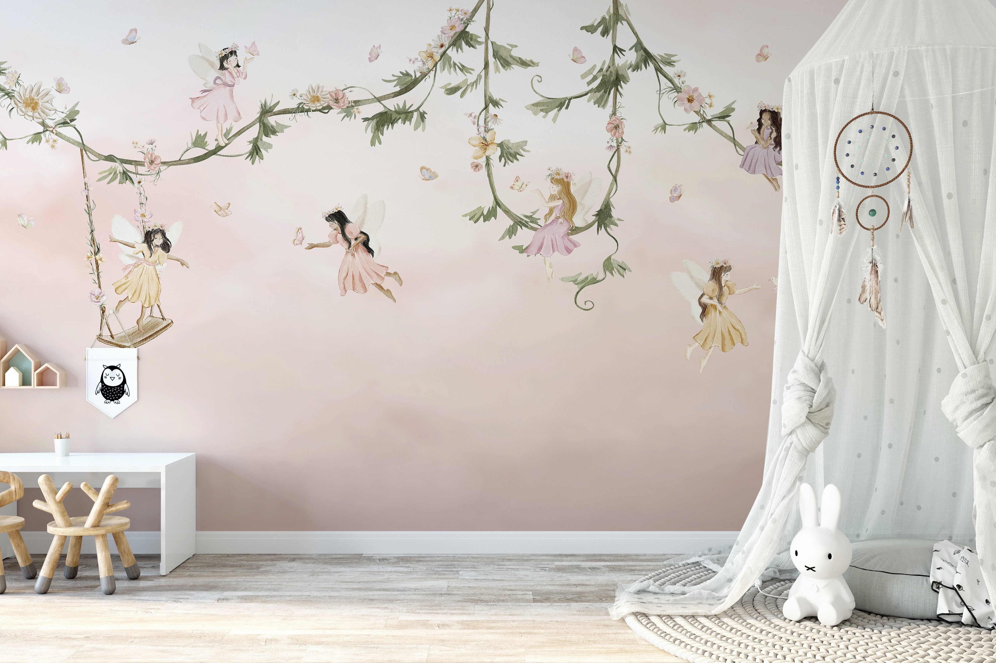 Dream Flight Wall Mural - Giffywalls