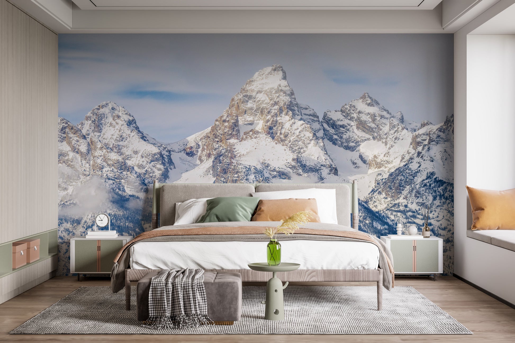 Grand Teton Wall Mural - Giffywalls