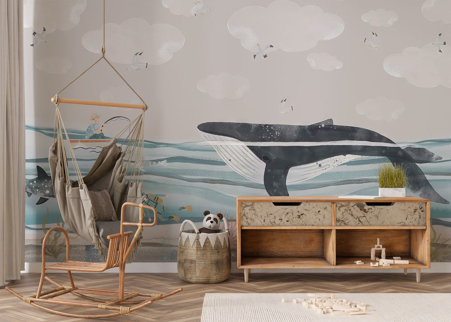 Whale Shark Wallpaper Mural