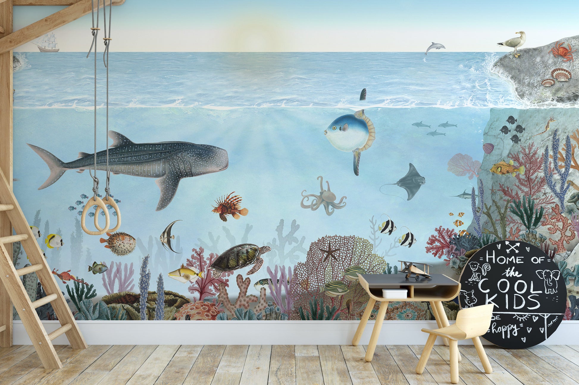 Ocean Lookbook wallpaper wall murals - Giffywalls