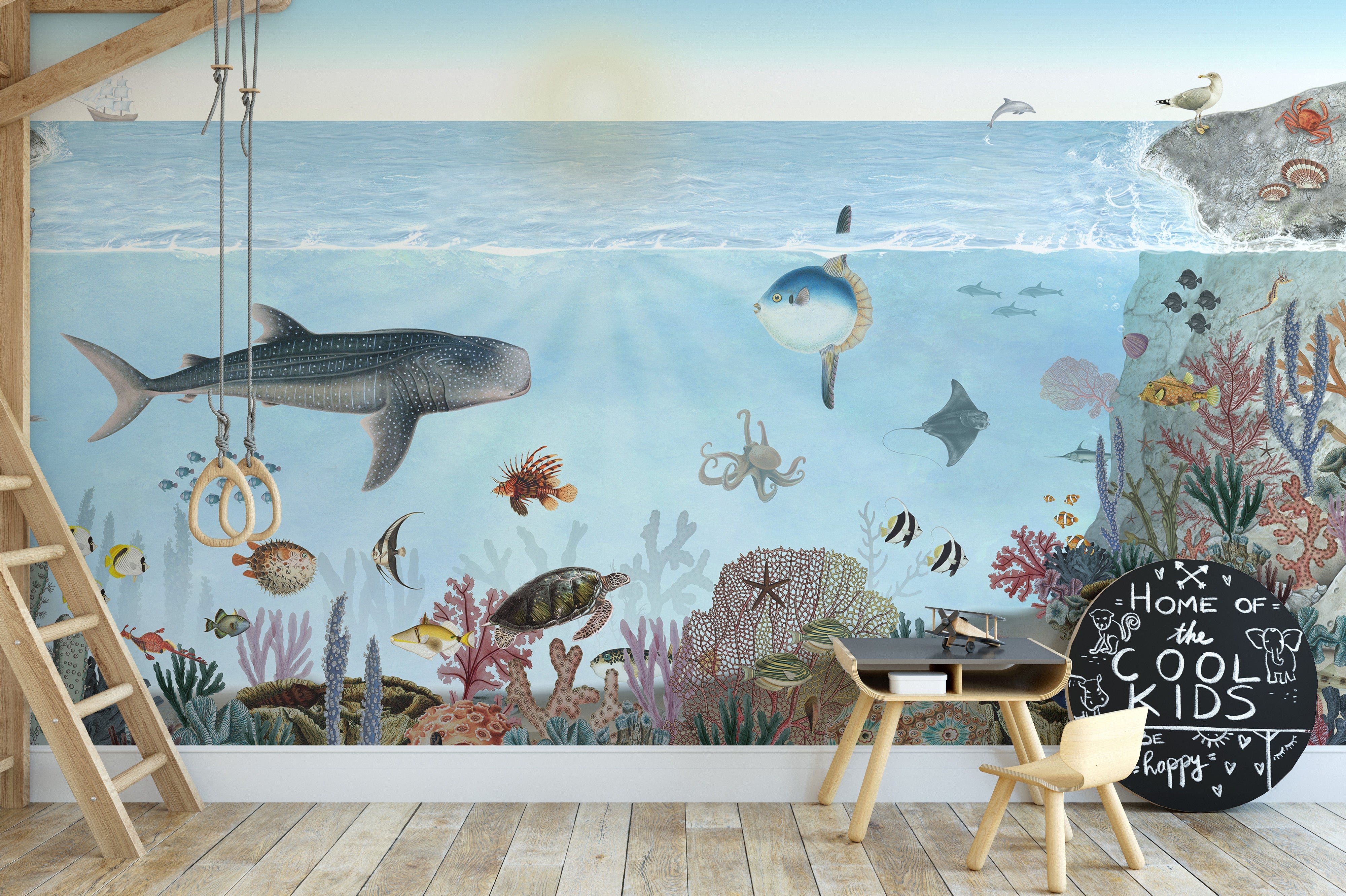 Ocean Lookbook wallpaper wall murals - Giffywalls