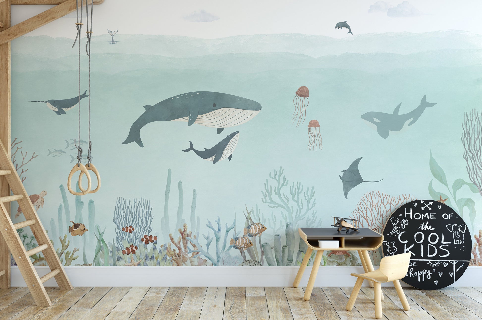 Sensational Sea Wallpaper Mural - Giffywalls