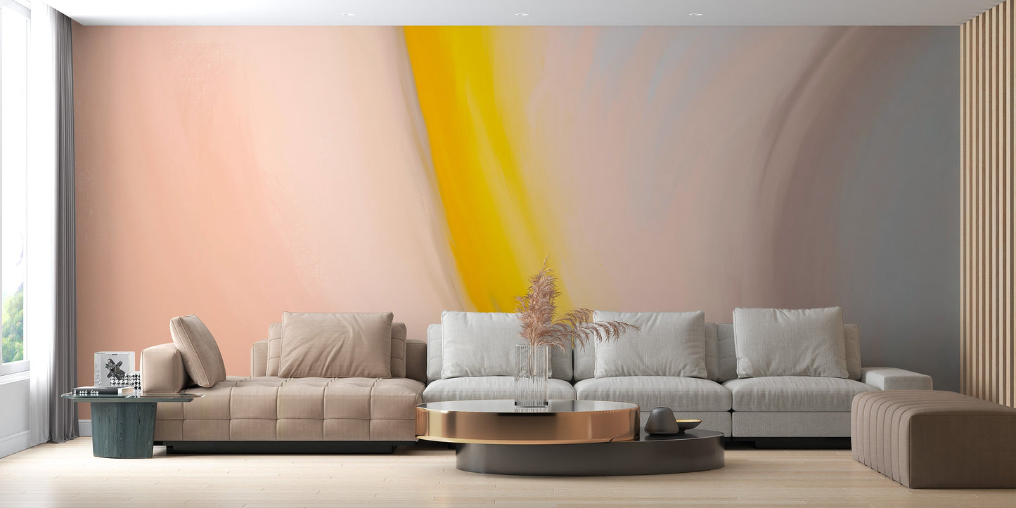 Vibrant Abstract Wall Mural - Giffywalls