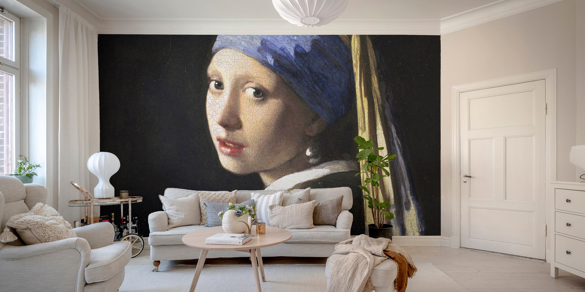 Girl Pearl Earring Wallpaper Murals - Giffywalls