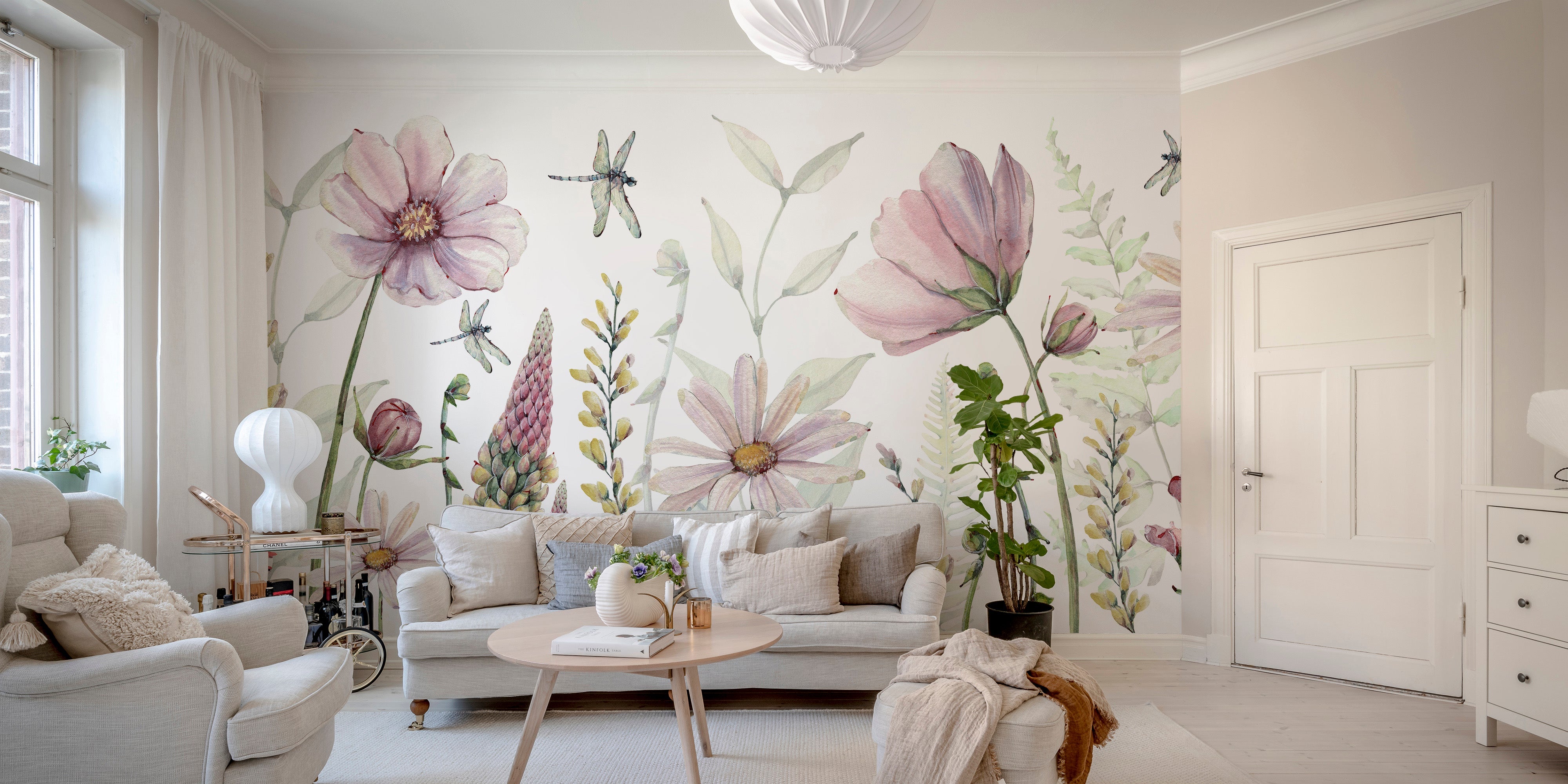 Fabulous Flowers wallpaper for wall - Giffywalls