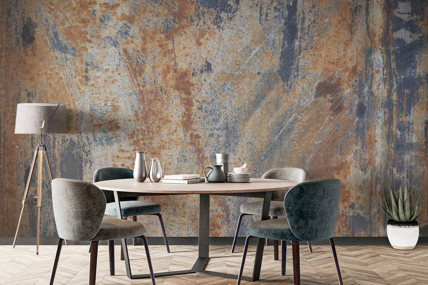 Metallic Peel and Stick Wallpaper - Giffywalls