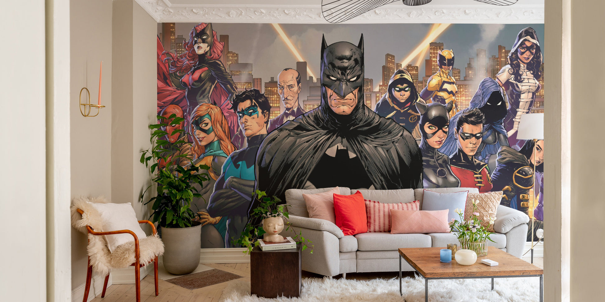 DC Comics-Inspired Wall Art
