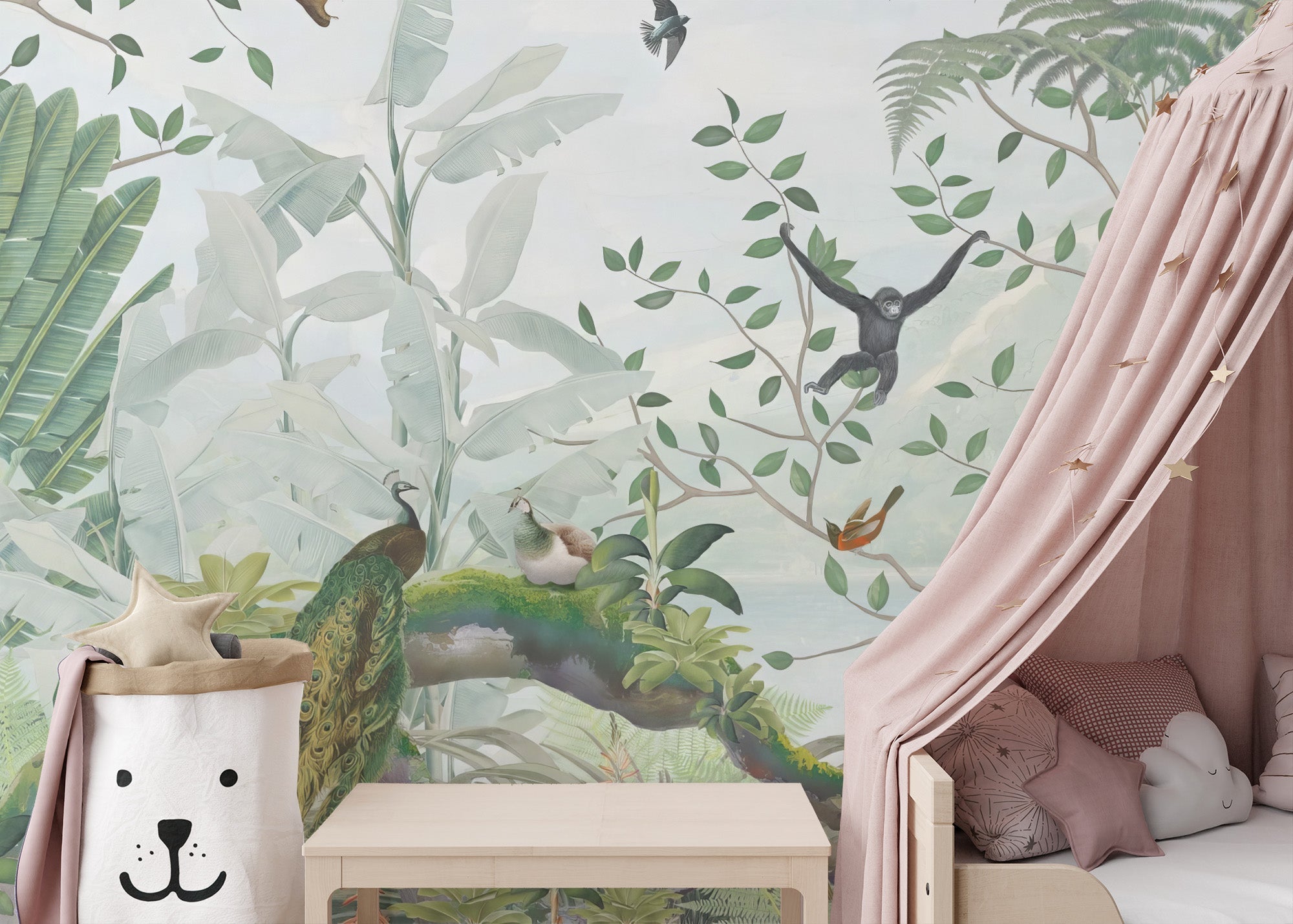 Tropical Paradise Wall Mural - Giffywalls