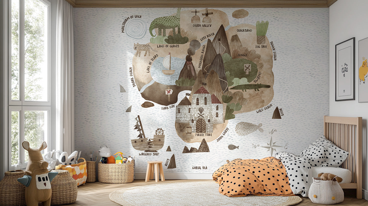 Skull Island Wallpaper Mural - Giffywalls