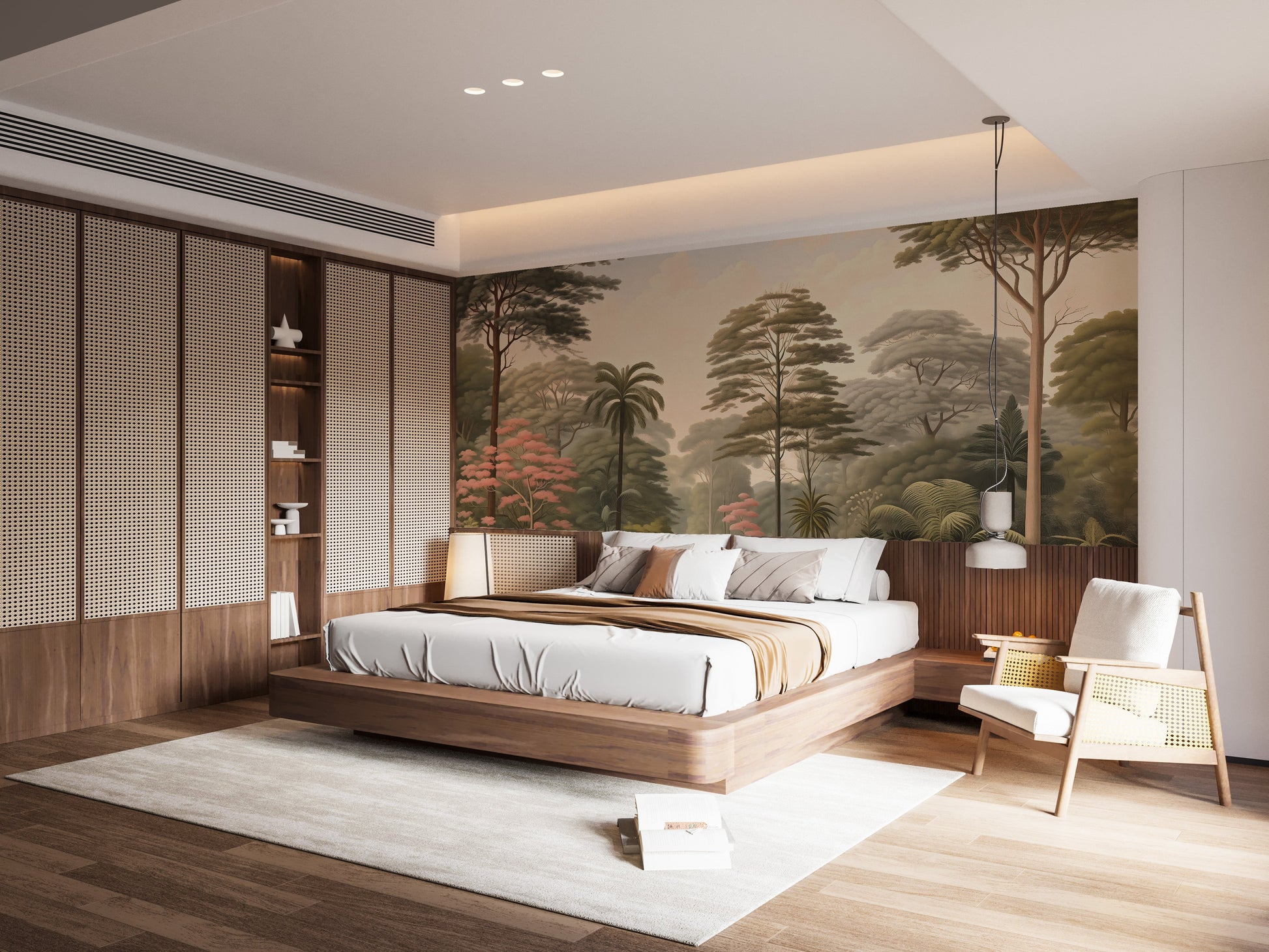 Exotic Arboretum Wallpaper Mural - Giffywalls