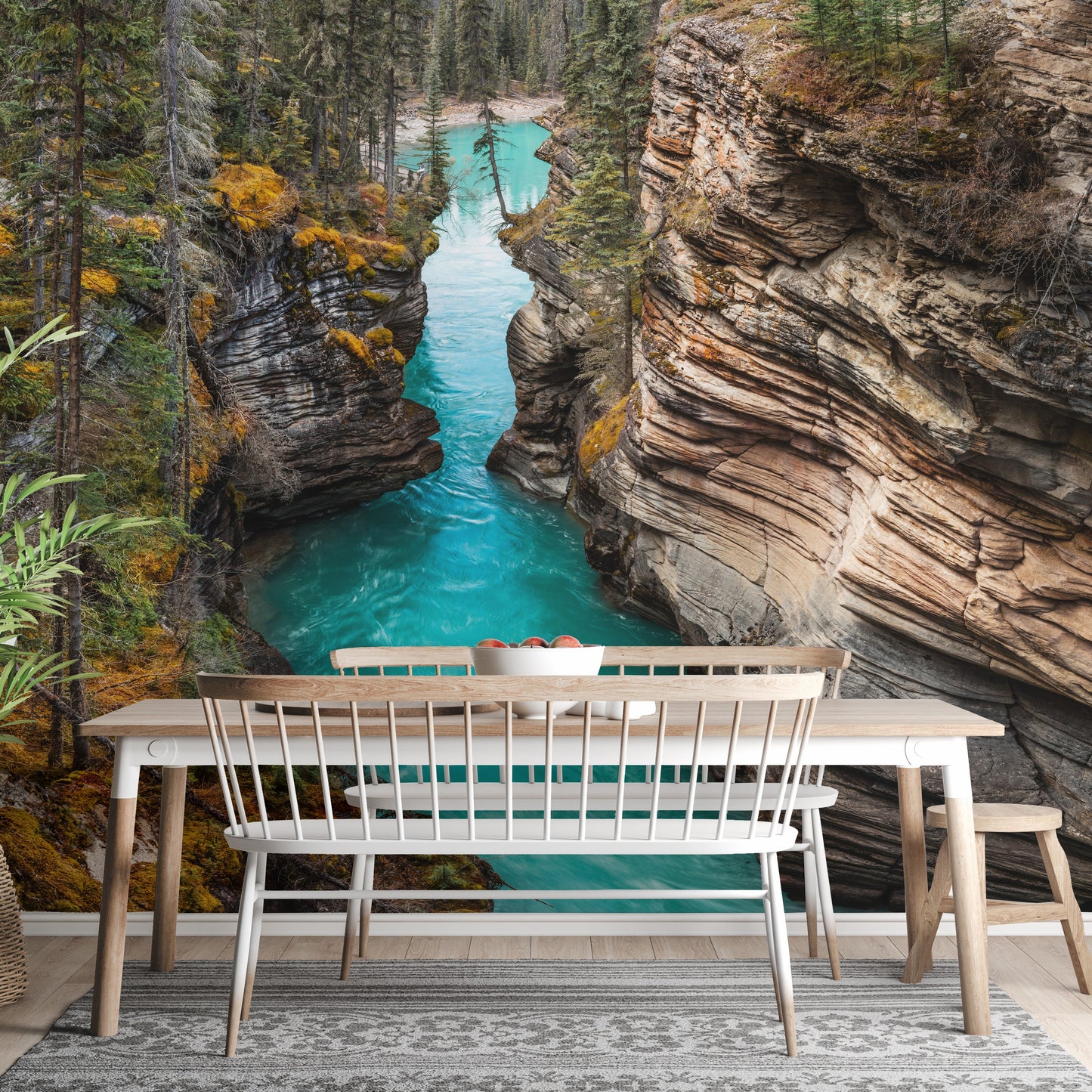 Autumn Serenity at Athabasca Falls Wallpaper - Giffywalls