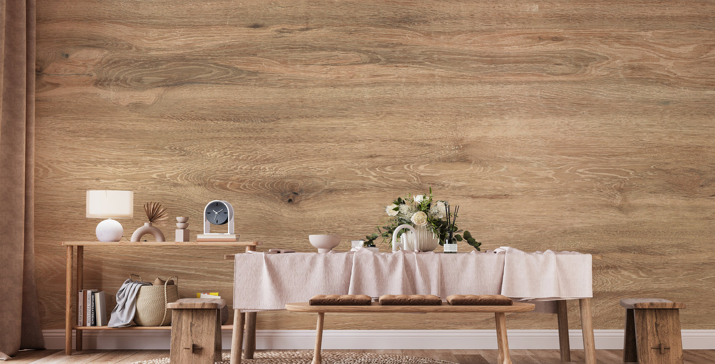 Wooden Finish Wallpaper Mural - Giffywalls