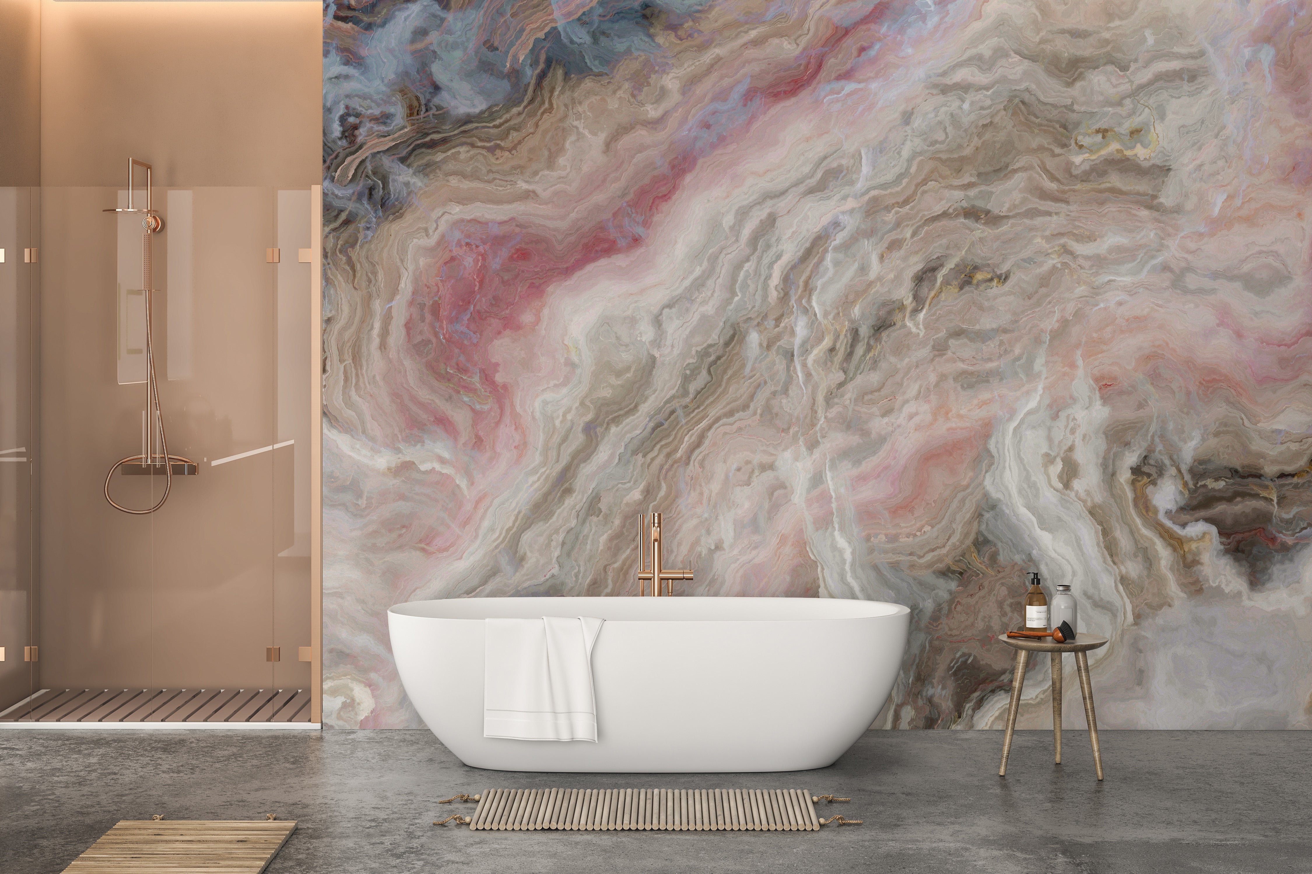 Elegant marble texture wallpaper for walls