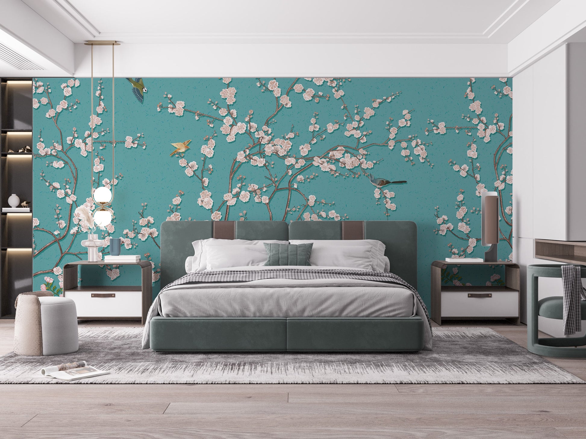 Merry Plum Blossoms Wallpaper Murals - Giffywalls