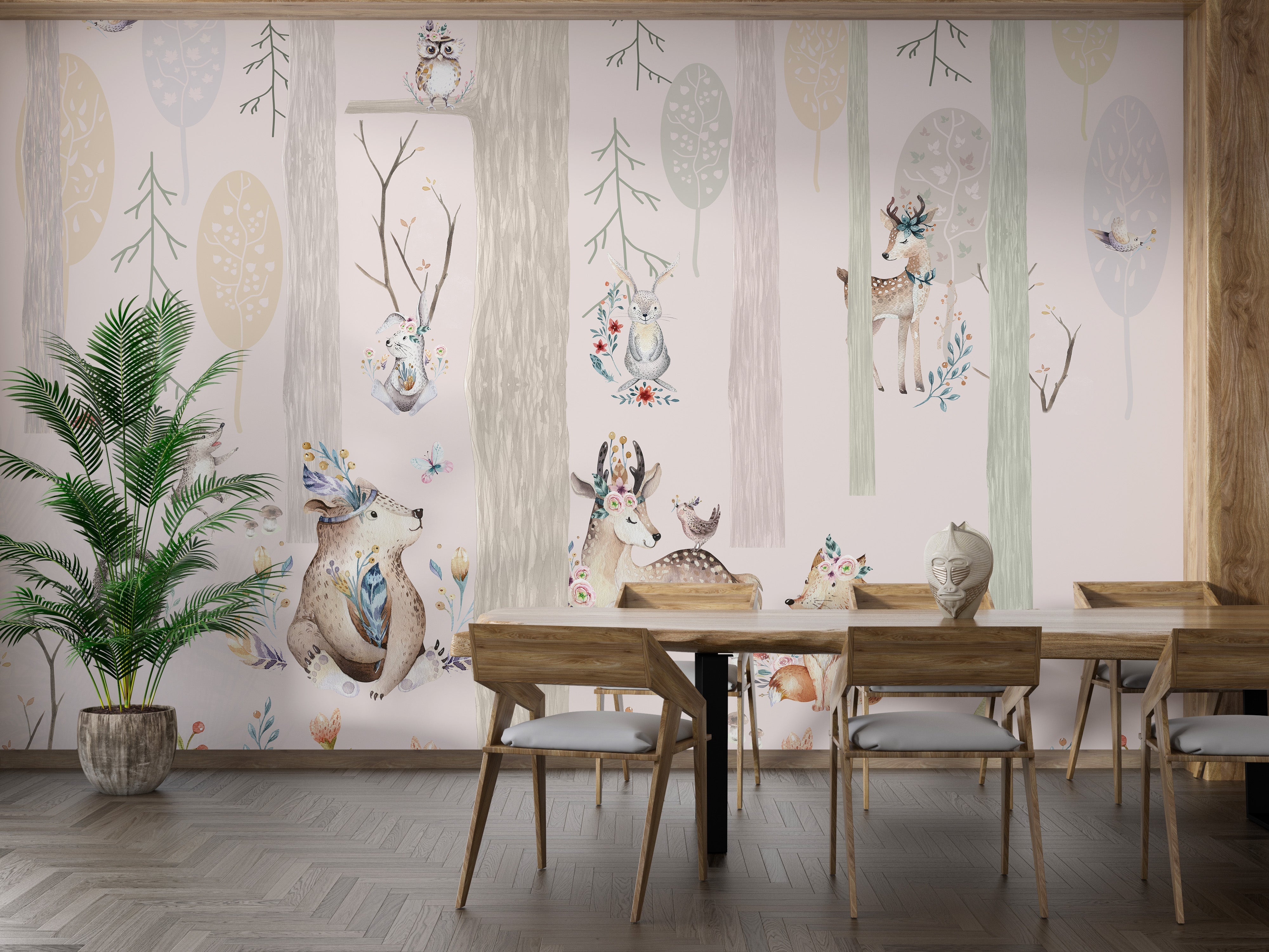 Magical Forest Wallpaper Murals - Giffywalls