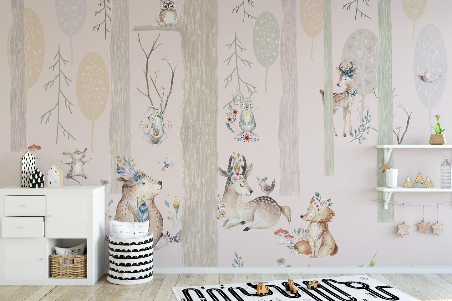 Magical Forest Wallpaper Murals - Giffywalls