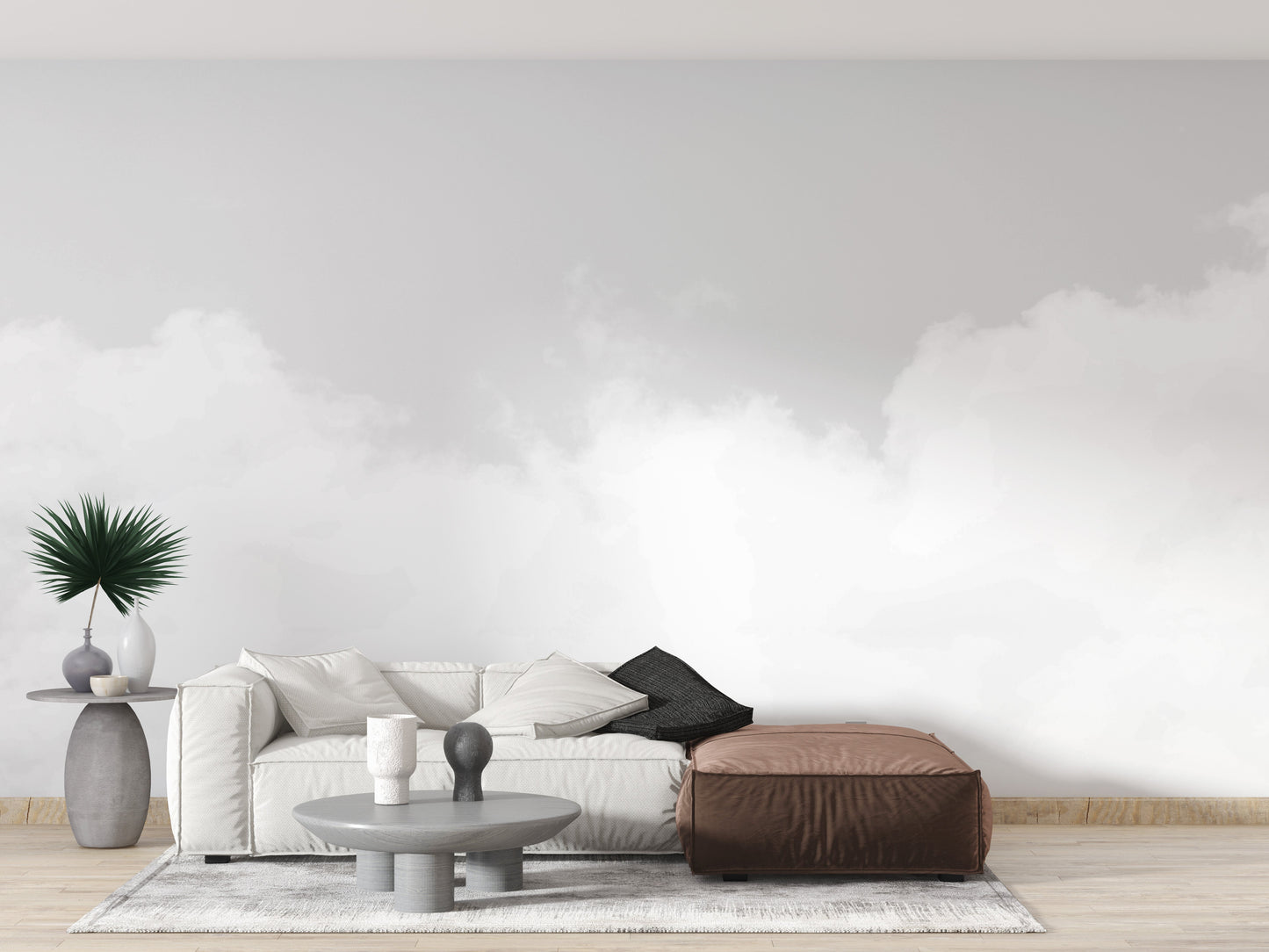 White Cloud Wallpaper Murals - Giffywalls