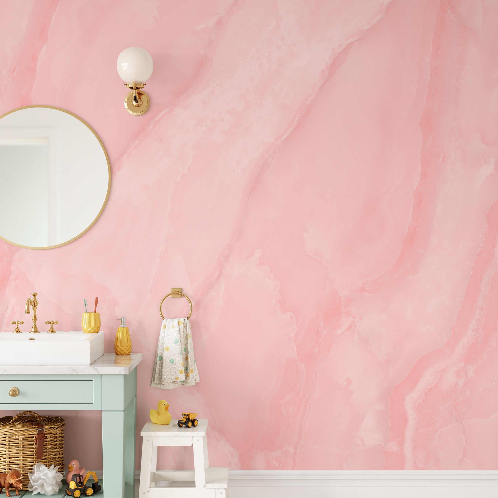 Pink Marble Wallpaper - Giffywalls