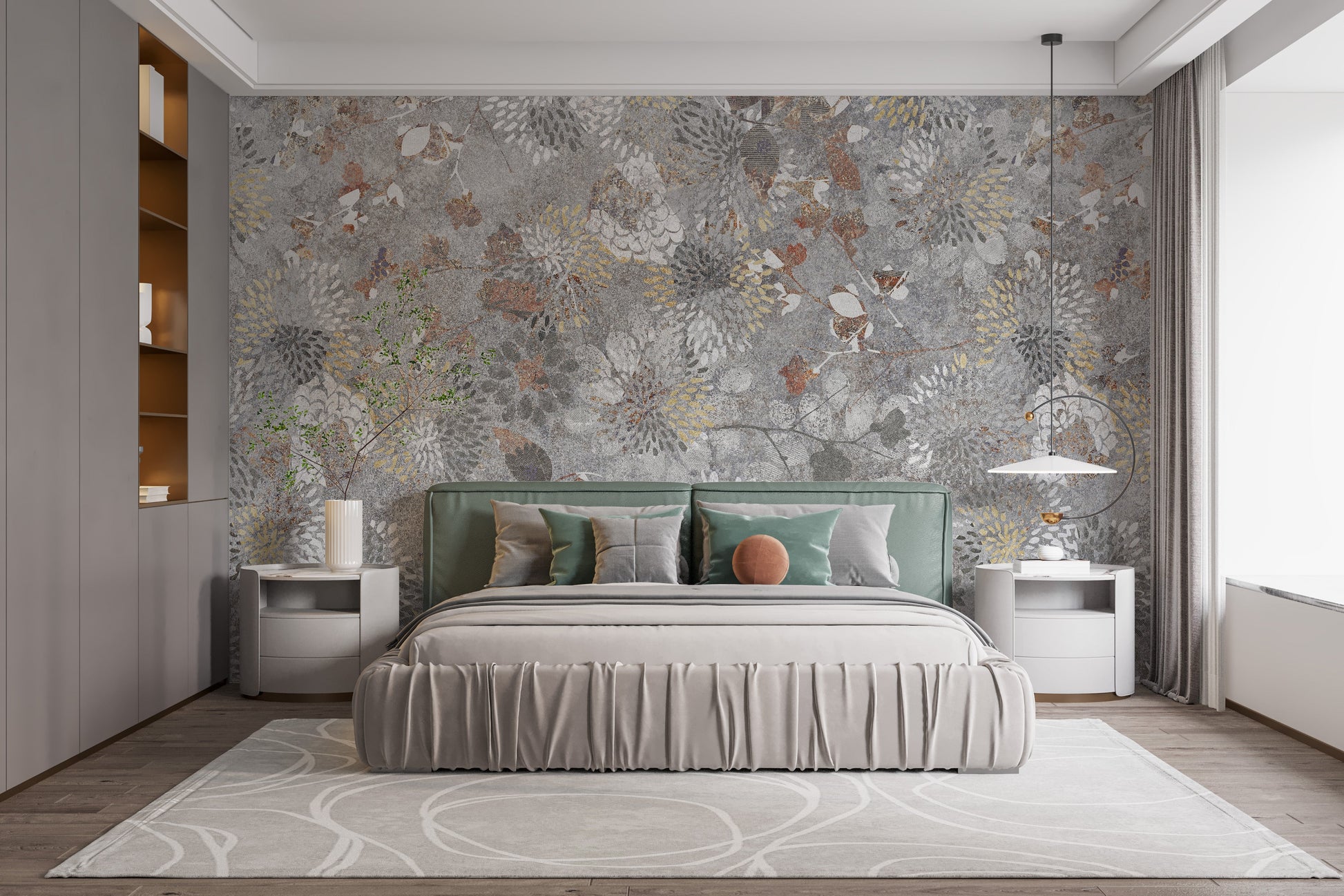 Beautiful Flower Wallpaper Mural - Giffywalls