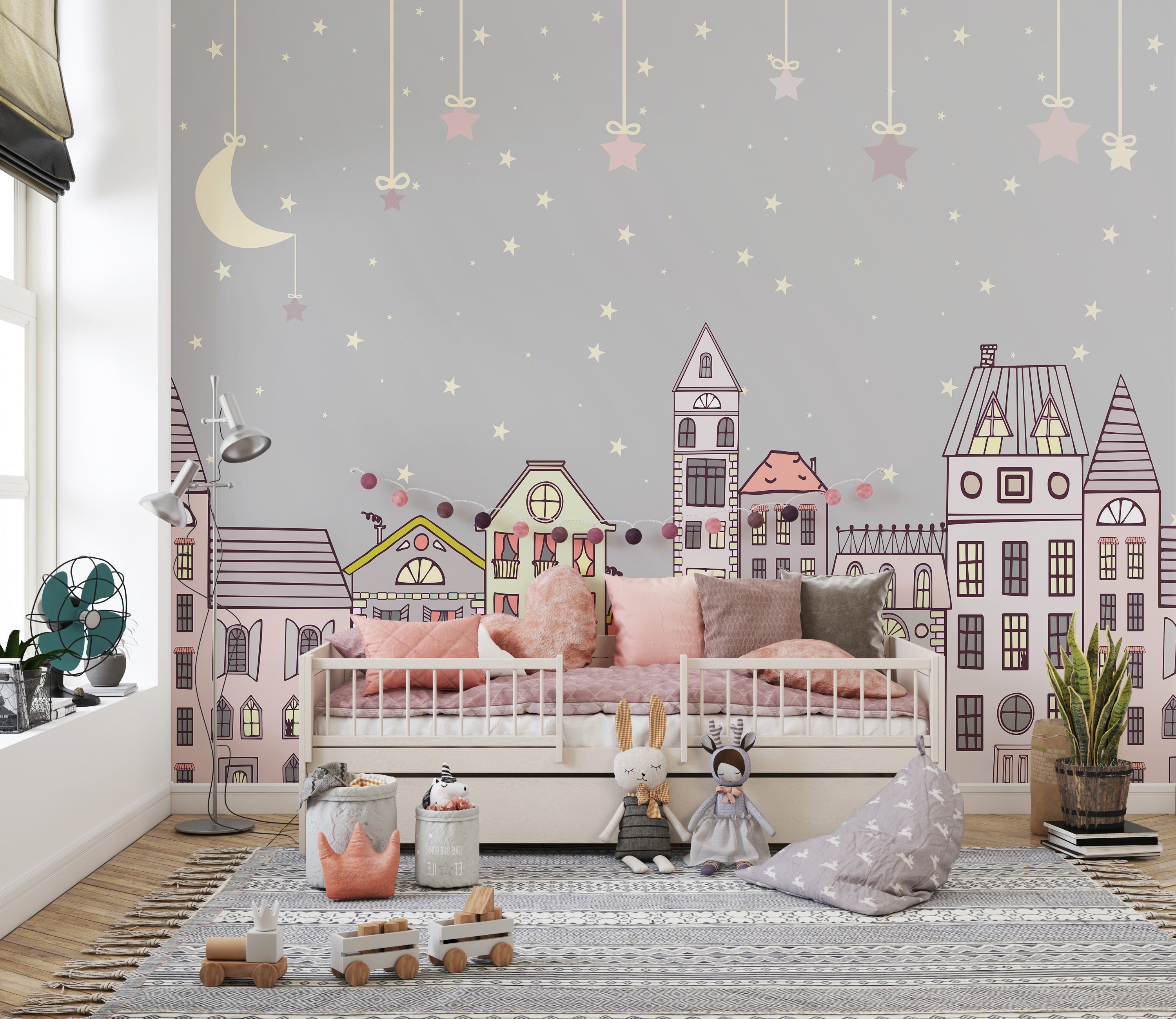 Cute Houses Wallpaper Murals - Giffywalls