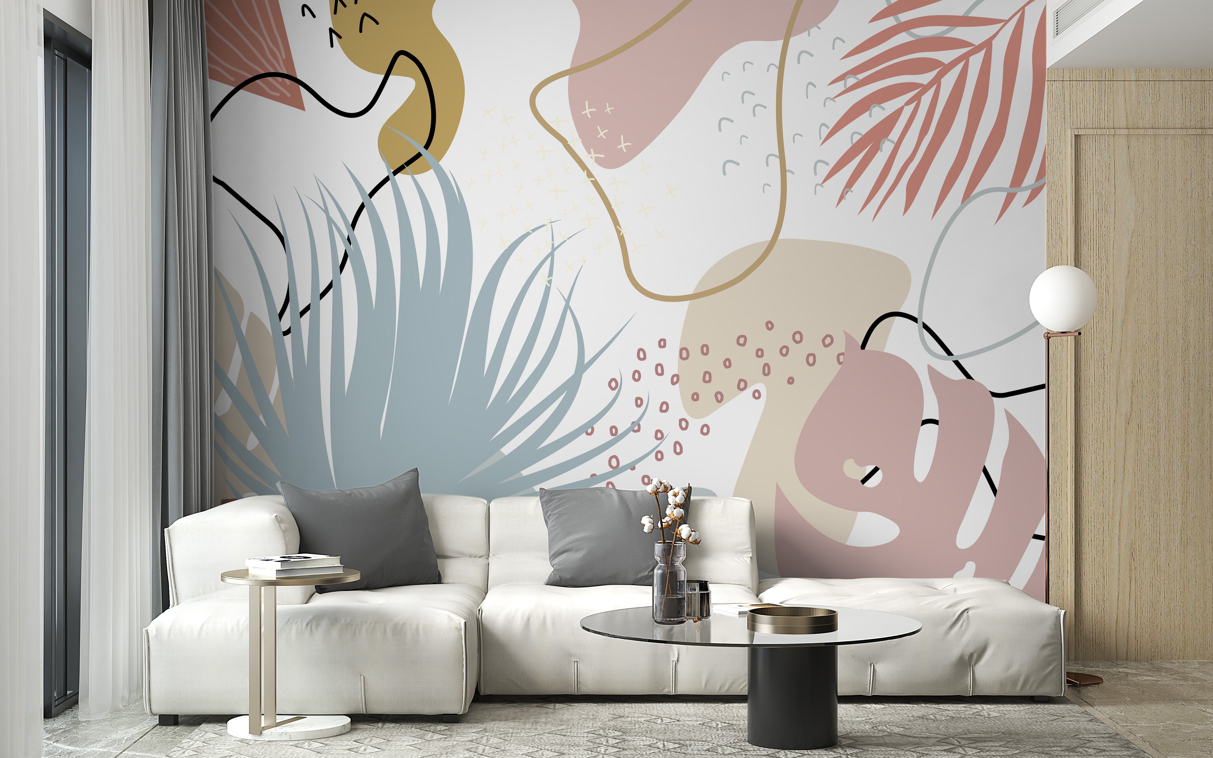 Colorful Leaves Wallpaper Murals - Giffywalls