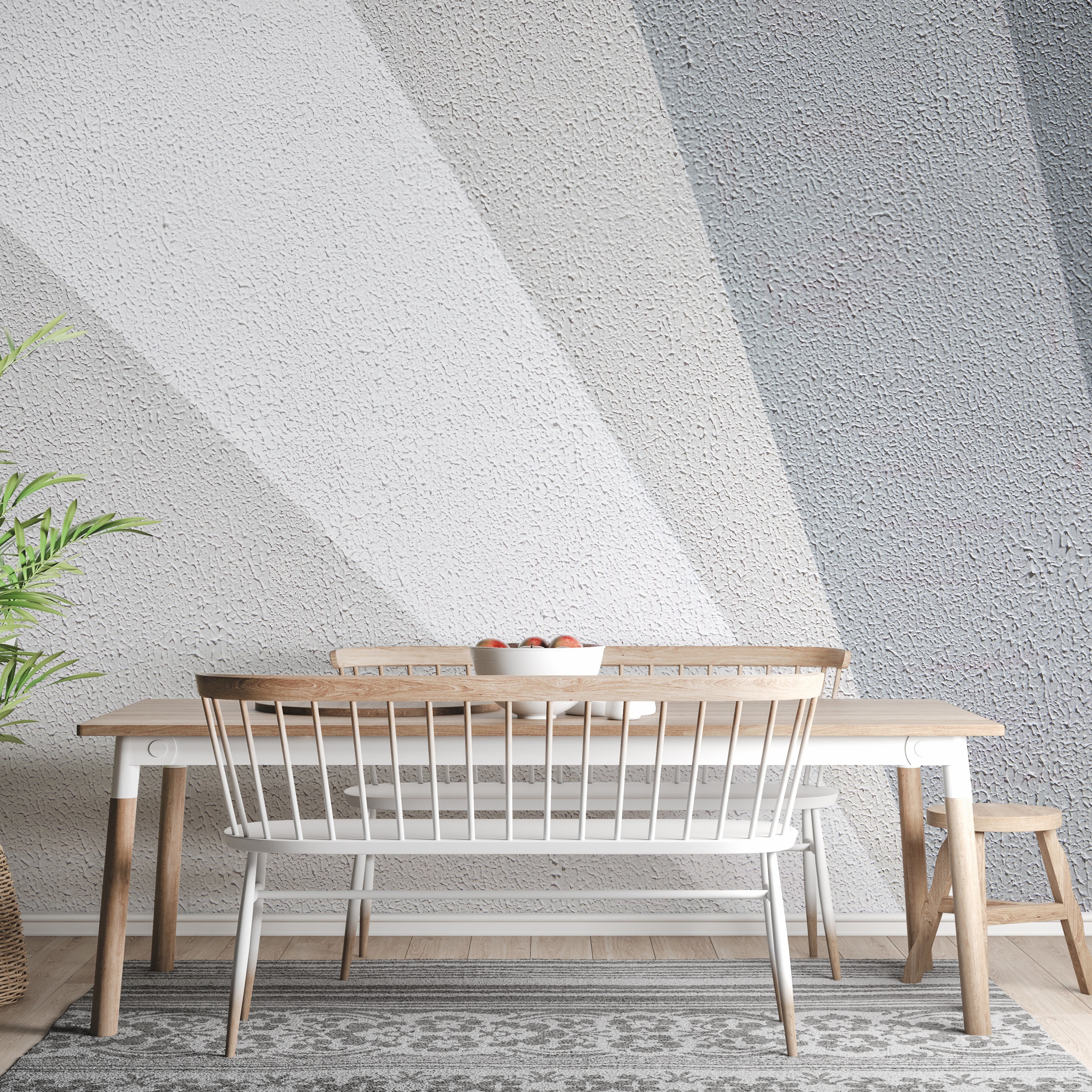 Gray Concrete Wallpaper Mural - Giffywalls