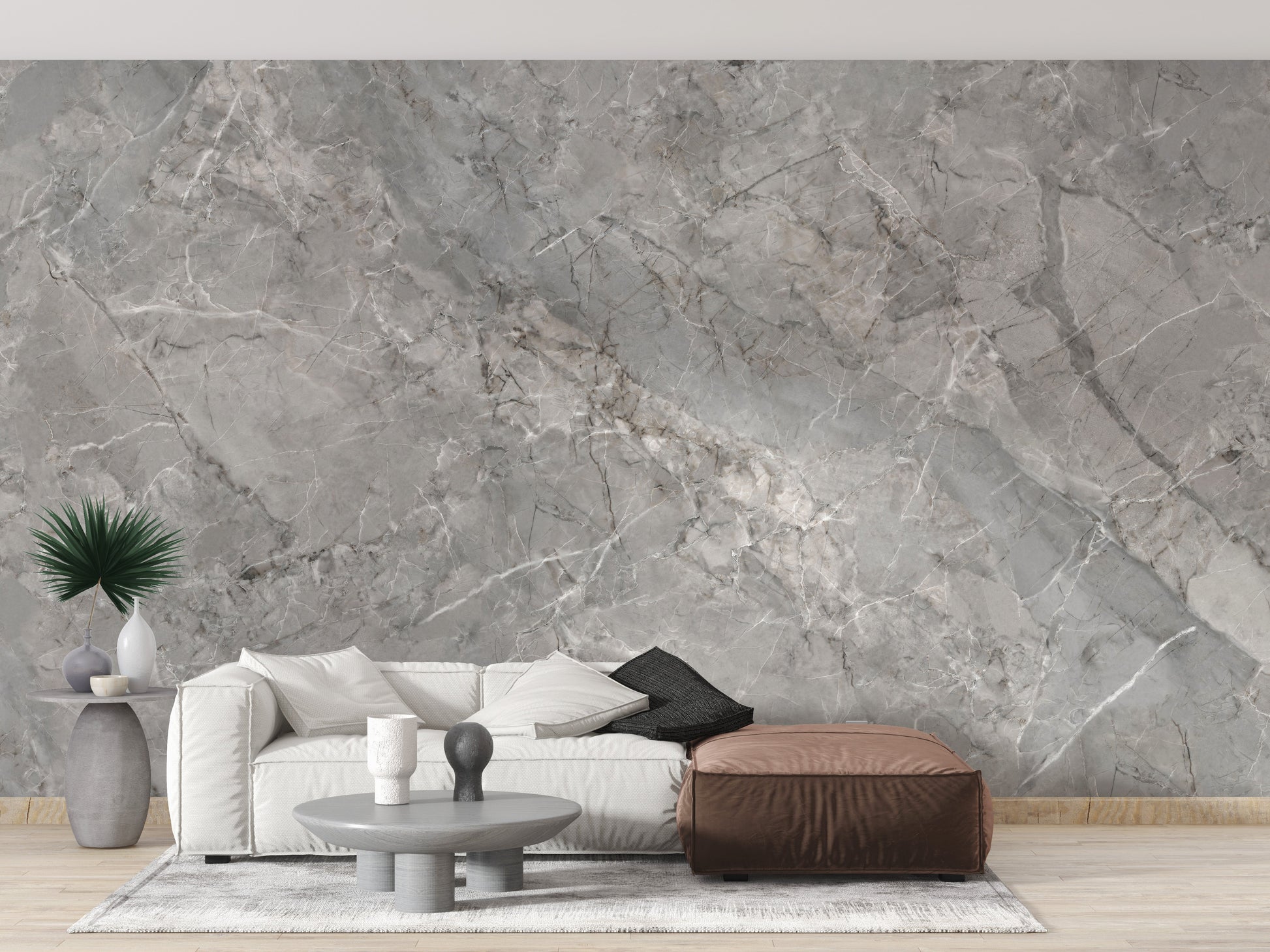 Grey marble Texture wallpaper murals - Giffywalls